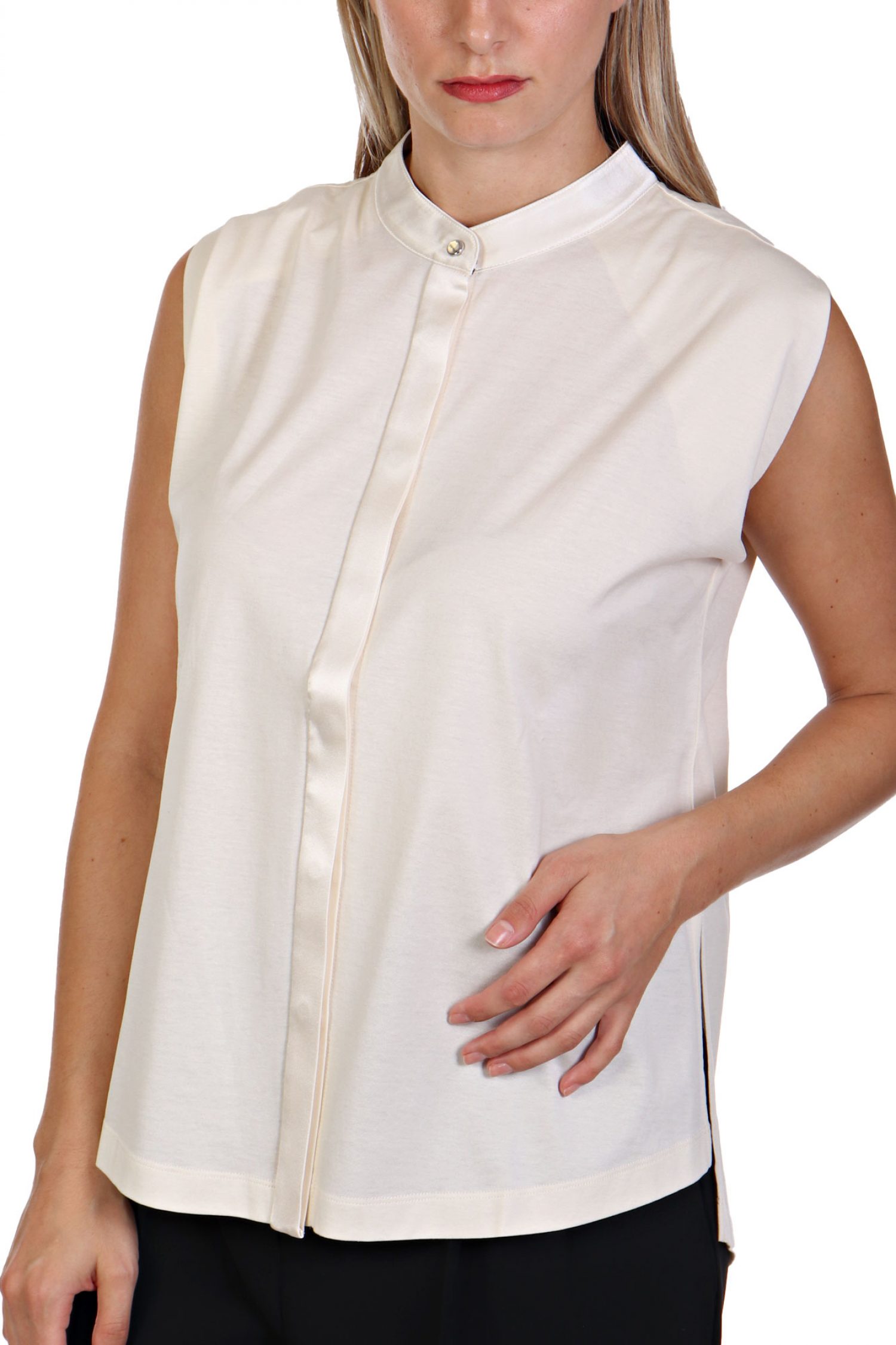 BOSS ΠΟΥΚΑΜΙΣΟ ΜΑΟ EJICA ΥΠΟΛΕΥΚΟ φωτογραφία