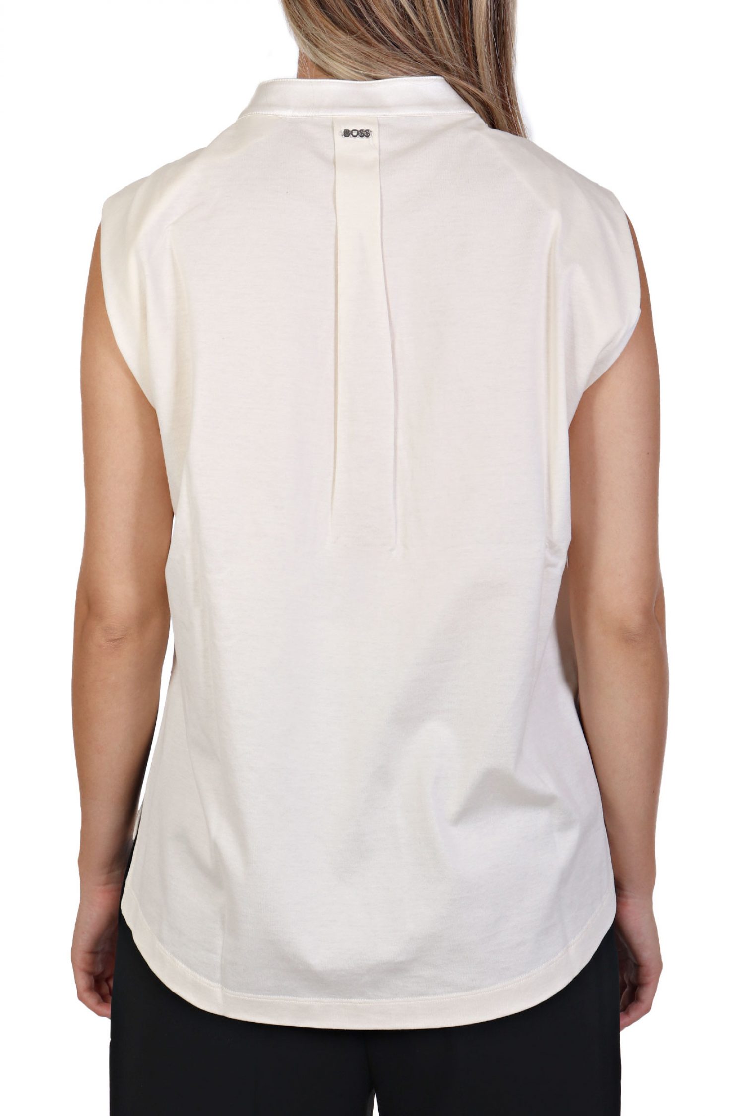 BOSS ΠΟΥΚΑΜΙΣΟ ΜΑΟ EJICA ΥΠΟΛΕΥΚΟ φωτογραφία