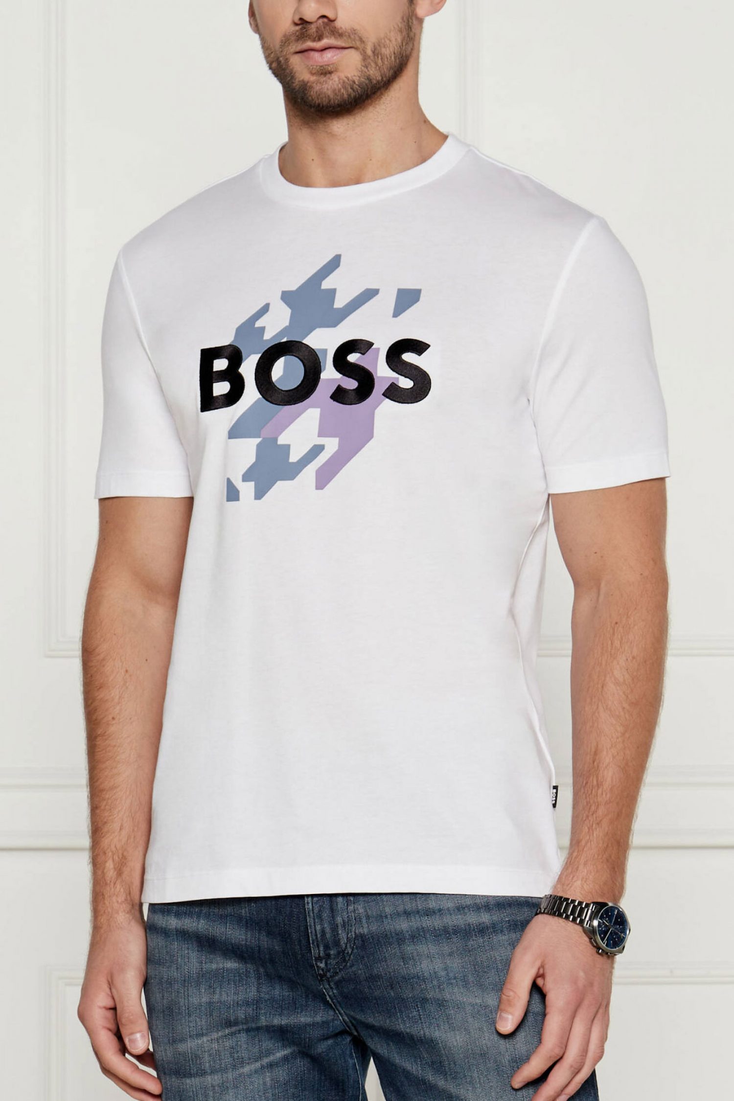 BOSS T-SHIRT C-THOMPSON 06 ΛΕΥΚΟ