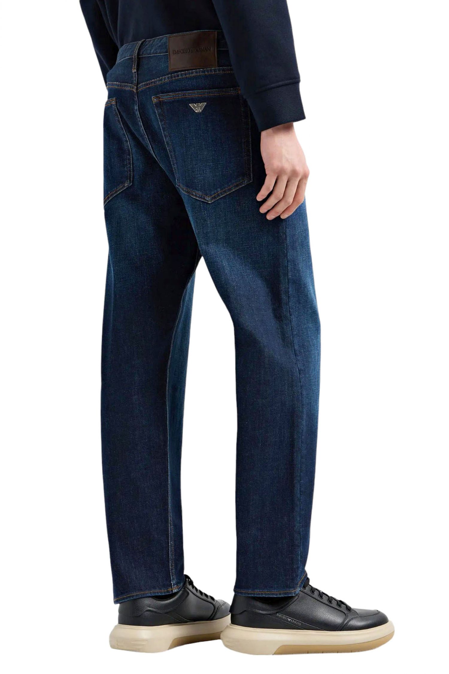 EMPORIO ARMANI ΠΑΝΤΕΛΟΝΙ JEANS J69 LOOSE FIT ΜΠΛΕ φωτογραφία