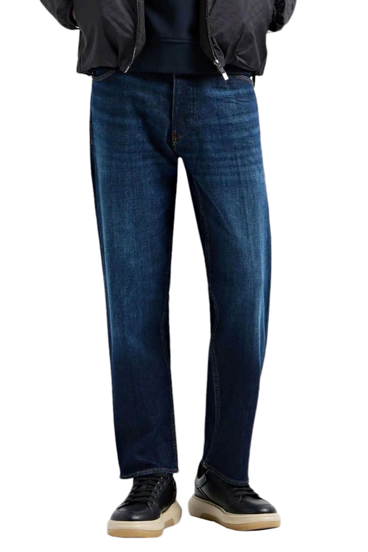 EMPORIO ARMANI ΠΑΝΤΕΛΟΝΙ JEANS J69 LOOSE FIT ΜΠΛΕ φωτογραφία