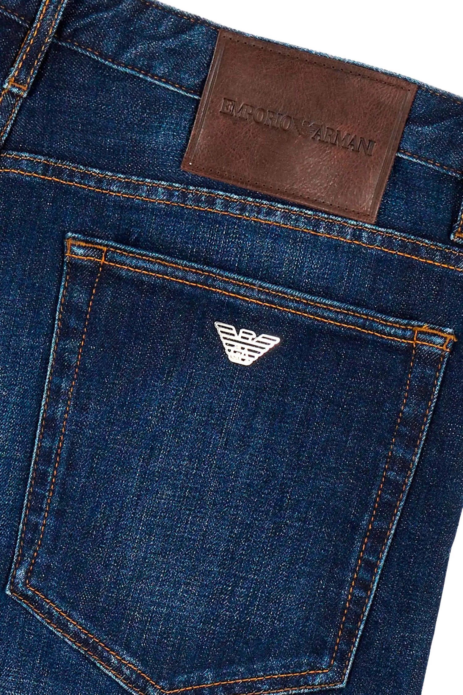 EMPORIO ARMANI ΠΑΝΤΕΛΟΝΙ JEANS J69 LOOSE FIT ΜΠΛΕ φωτογραφία