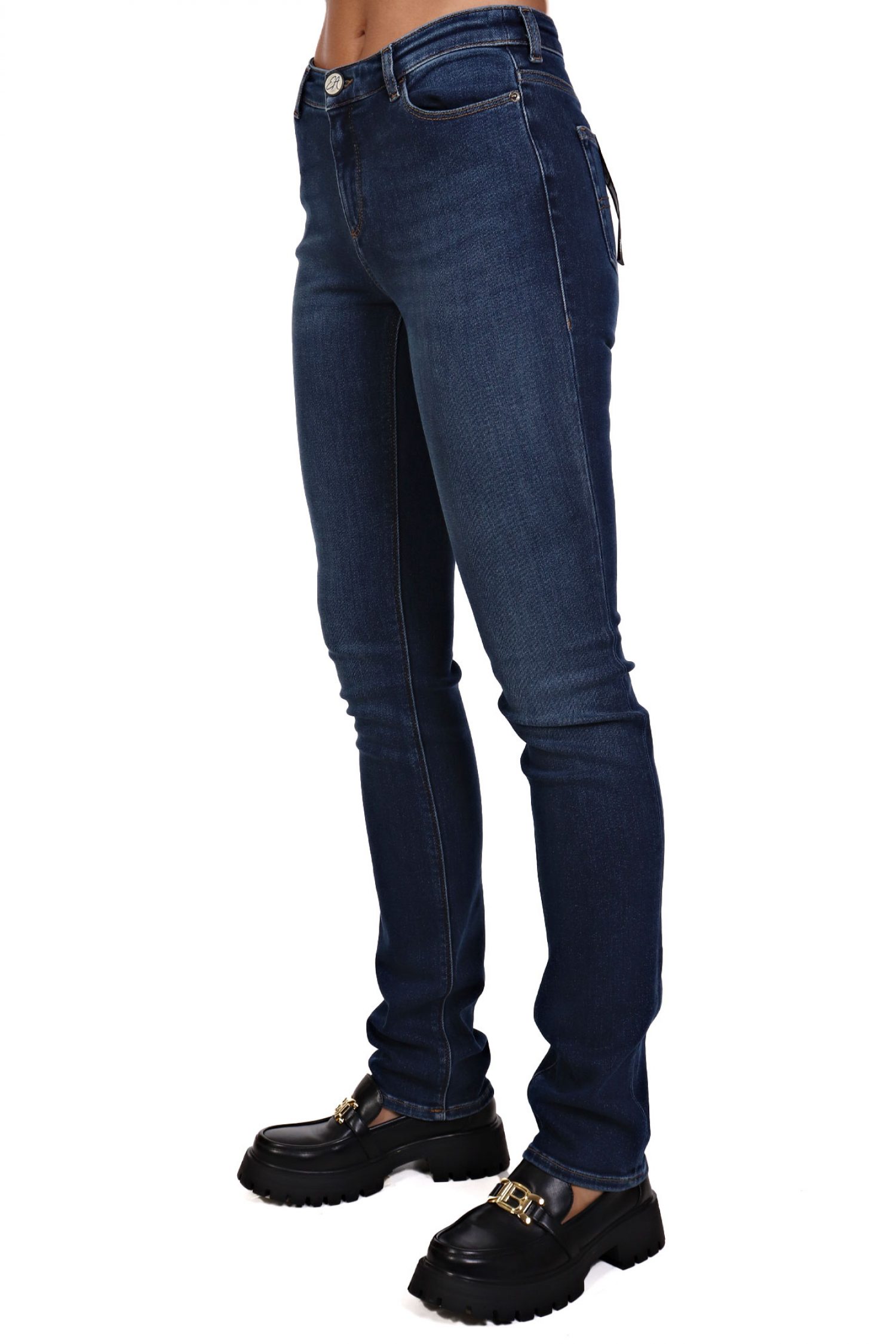 EMPORIO ARMANI JEANS ΠΑΝΤΕΛΟΝΙ REGULAR FIT ΠΕΝΤΑΤΣΕΠΟ ΜΠΛΕ