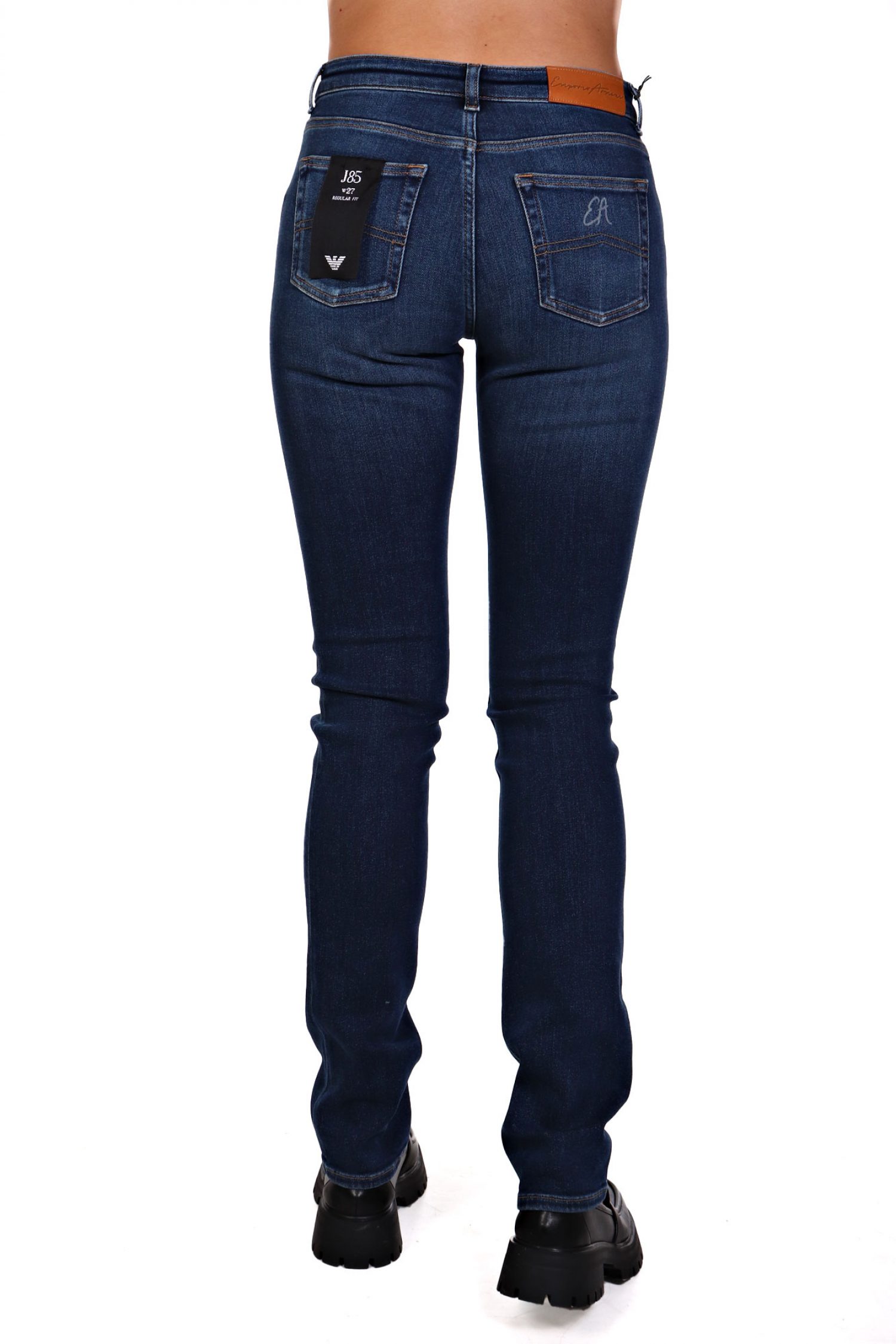 EMPORIO ARMANI JEANS ΠΑΝΤΕΛΟΝΙ REGULAR FIT ΠΕΝΤΑΤΣΕΠΟ ΜΠΛΕ