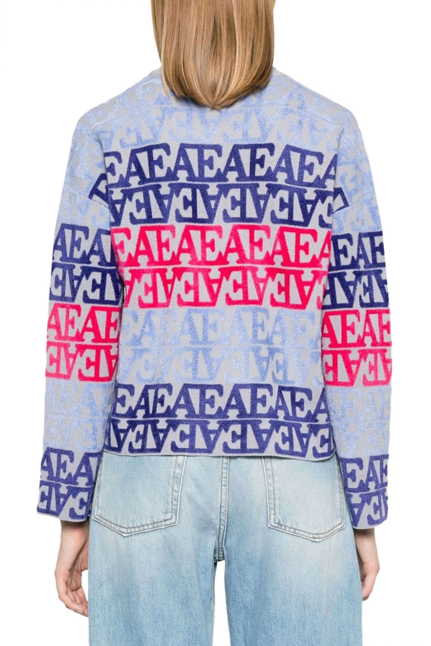 EMPORIO ARMANI ΠΛΕΚΤΟ LOGO ΠΟΛΥΧΡΩΜΟ φωτογραφία