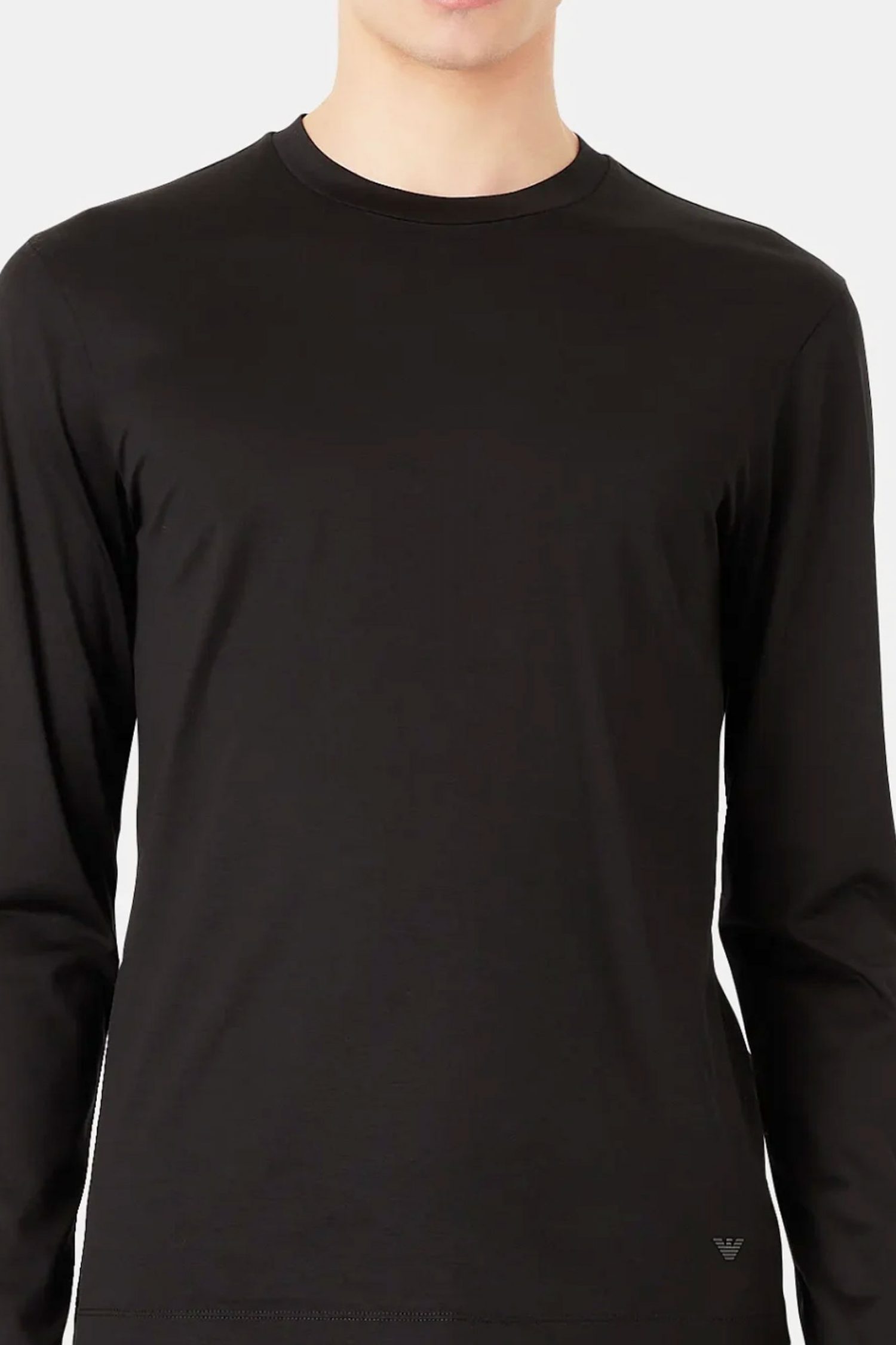 EMPORIO ARMANI T-SHIRT LOGO ΜΑΥΡΟ φωτογραφία