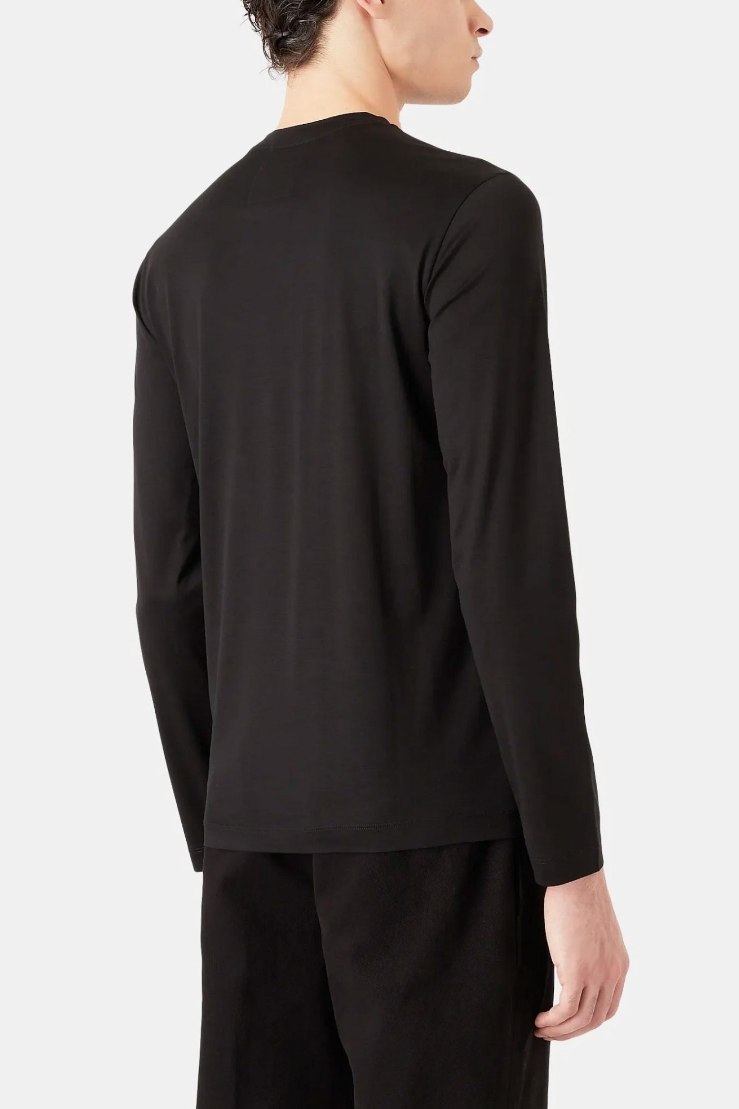 EMPORIO ARMANI T-SHIRT LOGO ΜΑΥΡΟ φωτογραφία