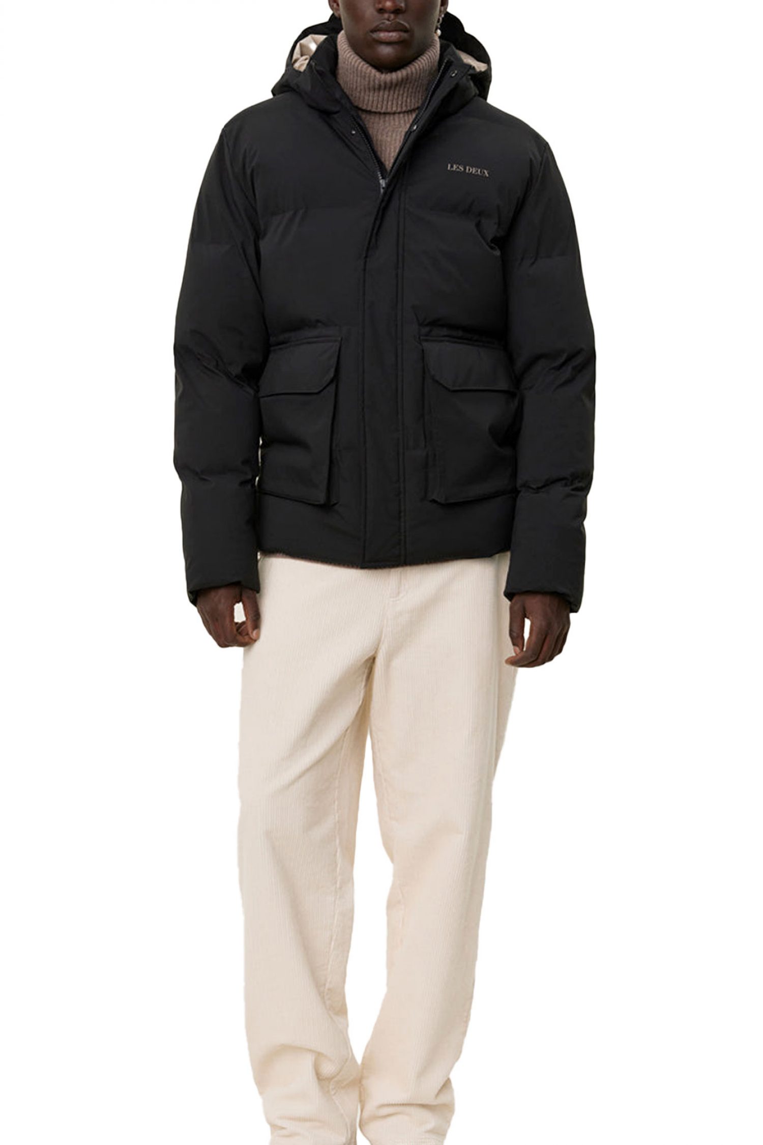 LES DEUX ΜΠΟΥΦΑΝ MONTREAL PUFFER ΜΑΥΡΟ