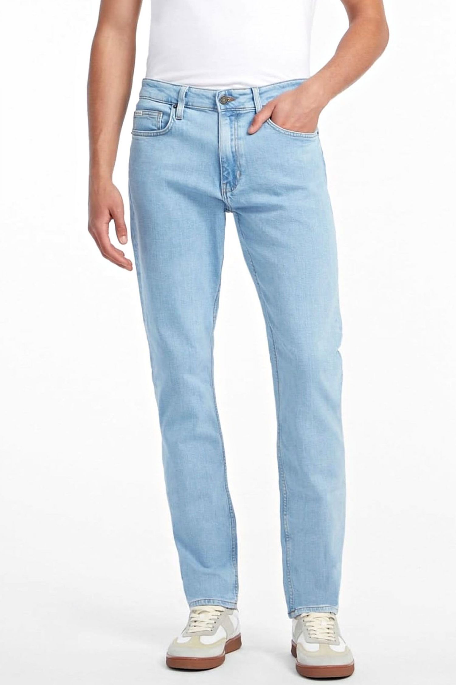 GUESS JEANS ΠΑΝΤΕΛΟΝΙ JEANS G14 SLIM FIT ΣΙΕΛ