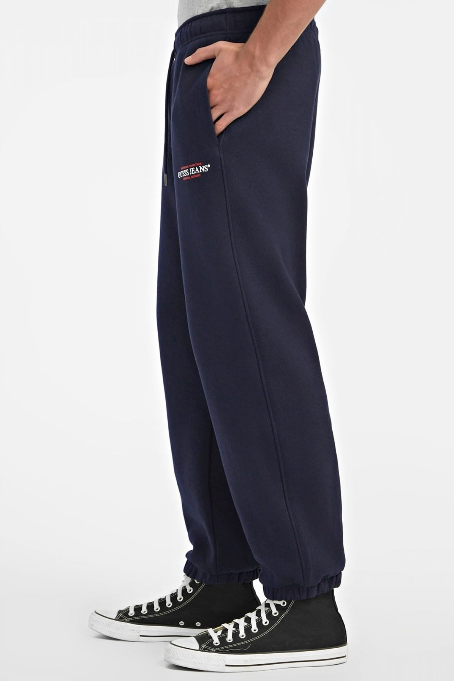 GUESS JEANS ΠΑΝΤΕΛΟΝΙ ΦΟΡΜΑ ΜΠΛΕ