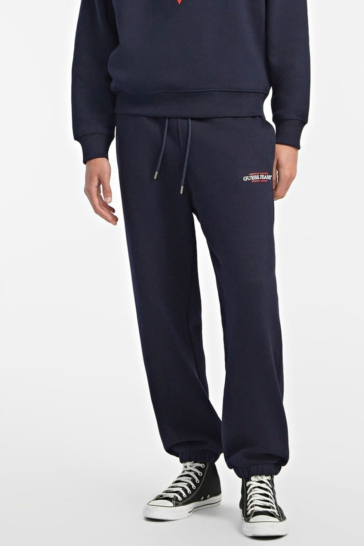 GUESS JEANS ΠΑΝΤΕΛΟΝΙ ΦΟΡΜΑ ΜΠΛΕ