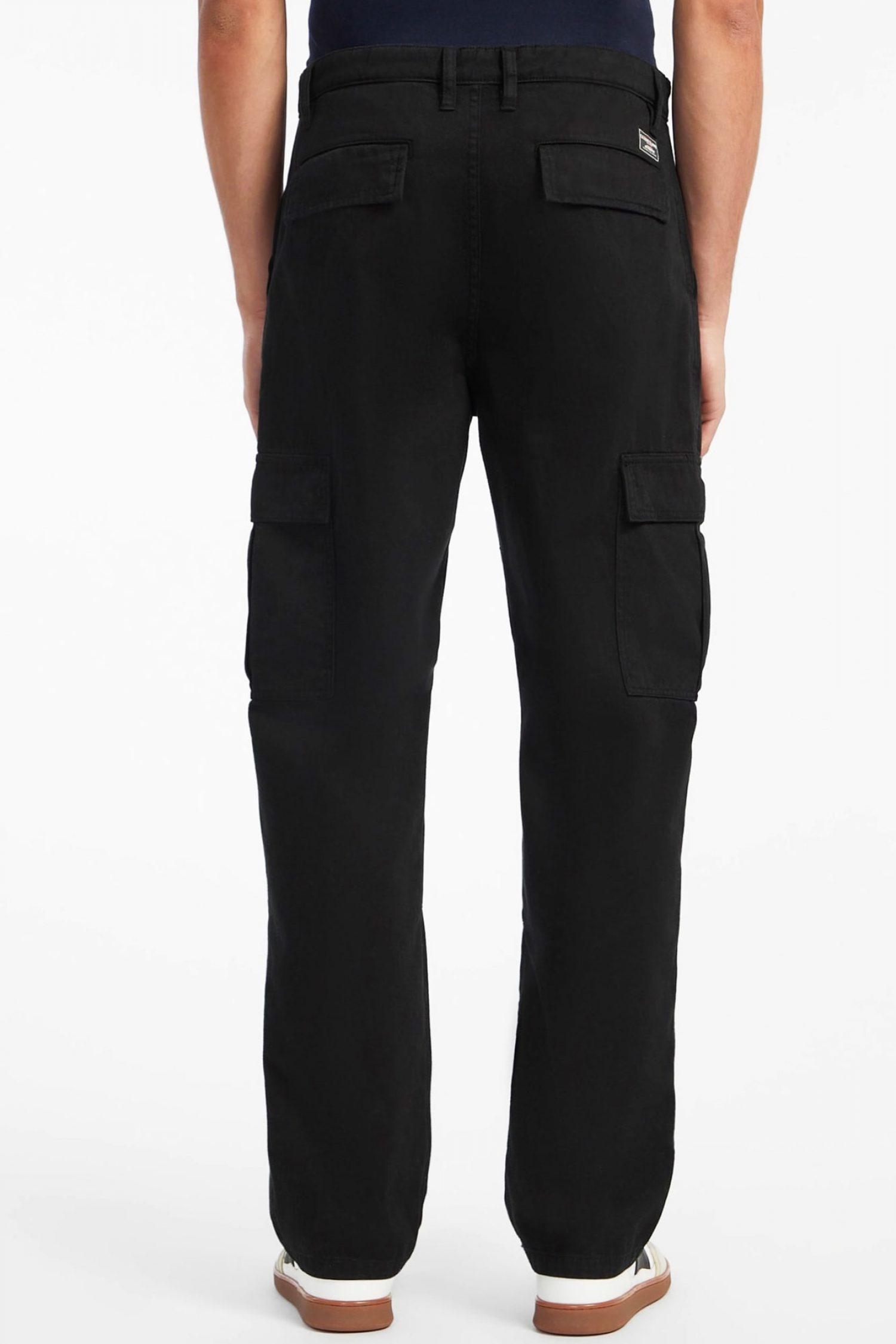 GUESS JEANS ΠΑΝΤΕΛΟΝΙ CARGO ΜΑΥΡΟ