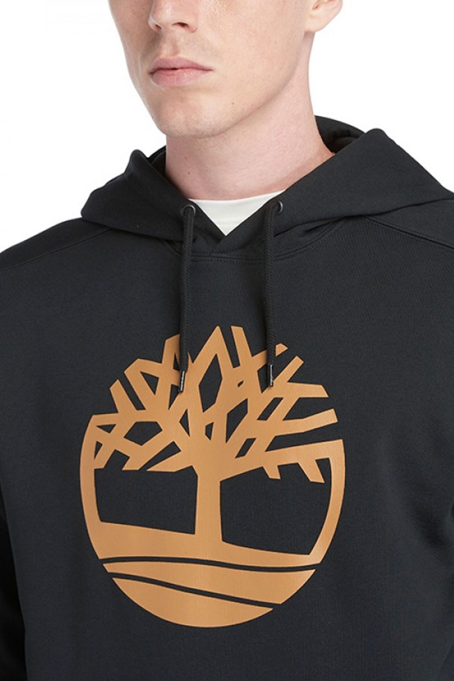 TIMBERLAND ΦΟΥΤΕΡ HOODIE TREE LOGO ΜΑΥΡΟ φωτογραφία