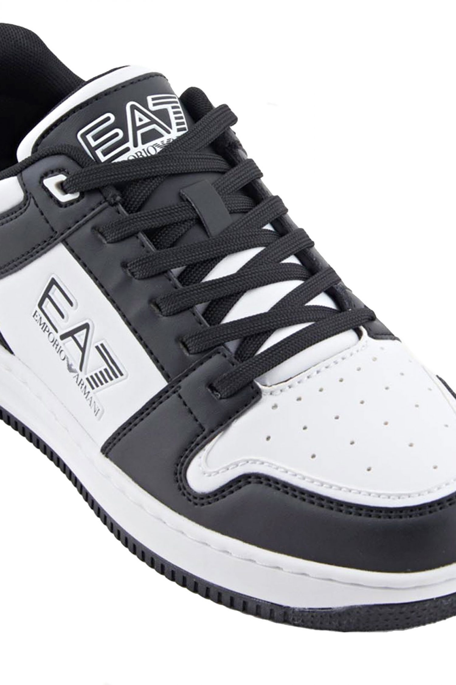 ARMANI 7 ΠΑΠΟΥΤΣΙ SNEAKERS LOGO ΛΕΥΚΟ-ΜΑΥΡΟ φωτογραφία