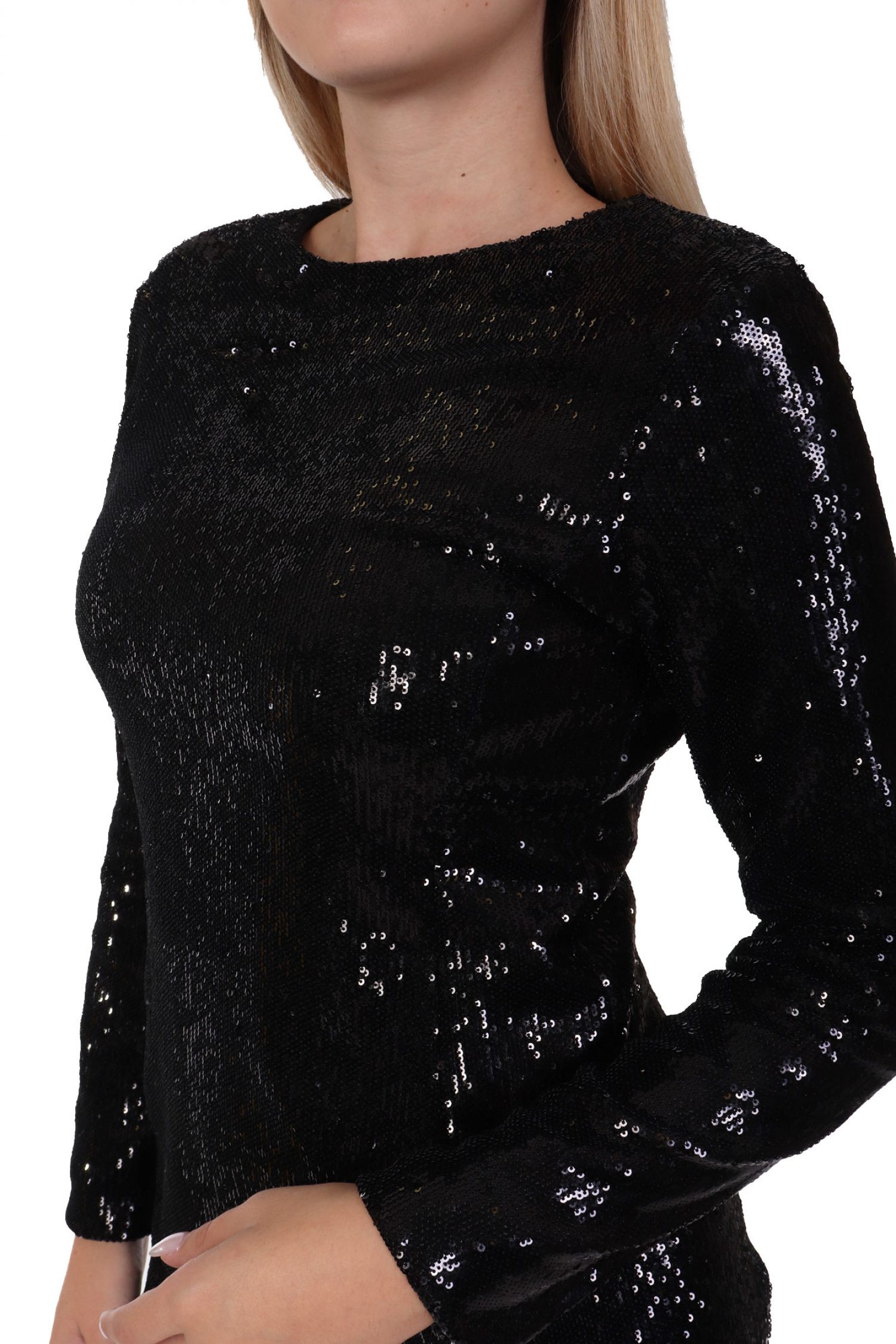 MARELLA ΦΟΡΕΜΑ ORDA ΠΑΓΙΕΤΑ ΕΛΑΣΤΙΚΟ MINI ΜΑΥΡΟ φωτογραφία