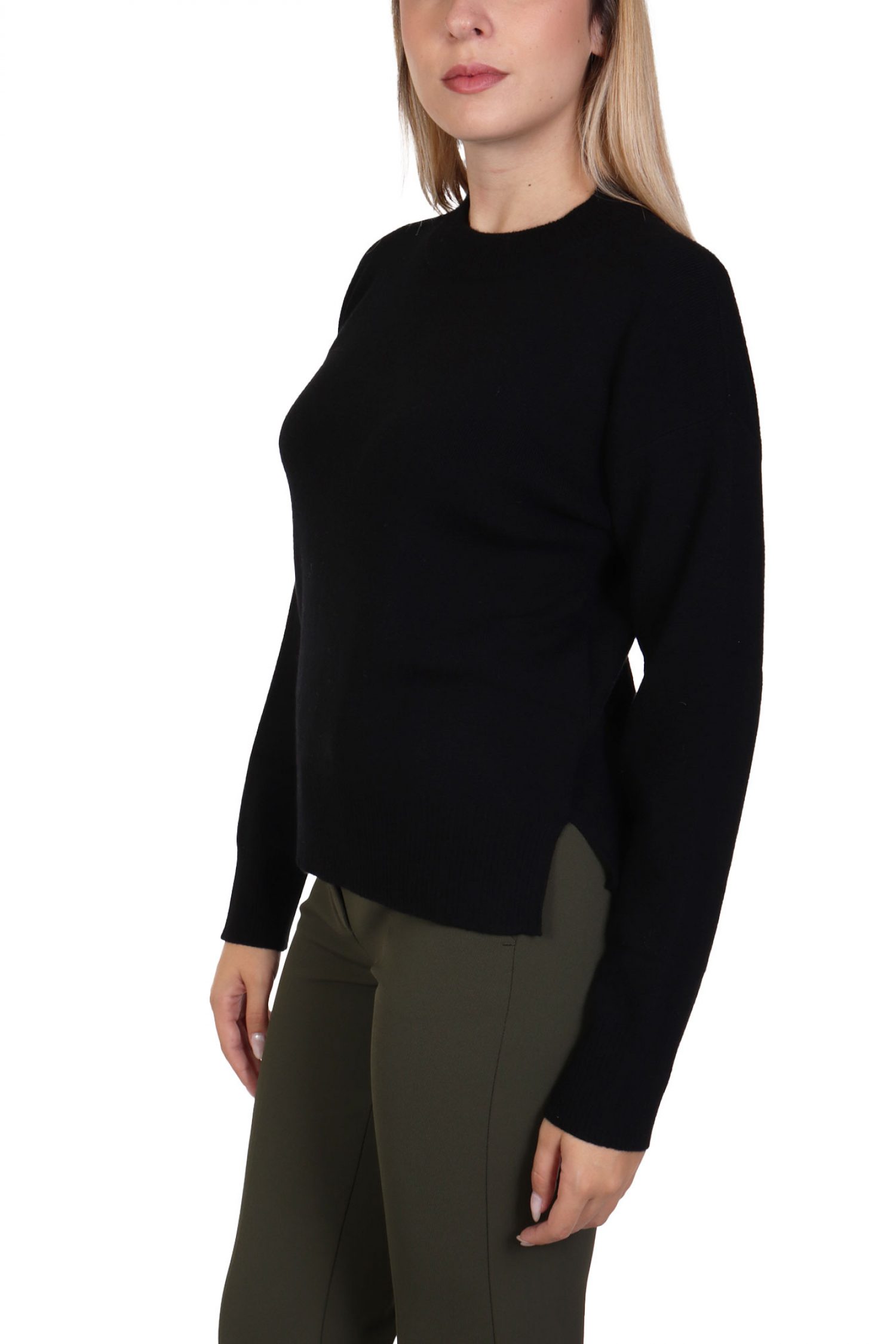 MARELLA EMME ΜΠΛΟΥΖΑ AGNELLI ΠΛΕΚΤΗ ΜΑΥΡΟ