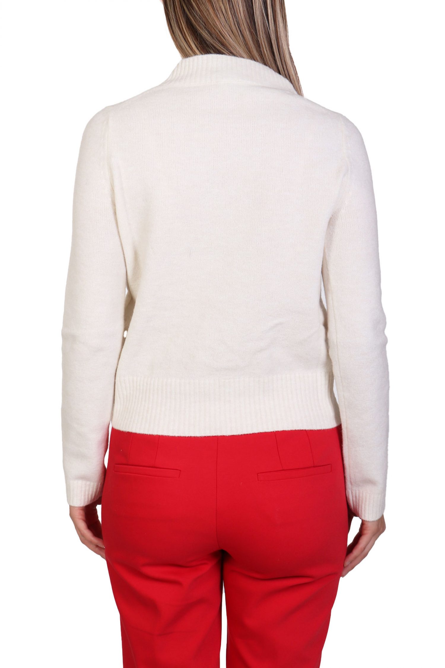 MARELLA EMME ΜΠΛΟΥΖΑ GALIZIA ΠΛΕΚΤΟ ΛΕΥΚΟ