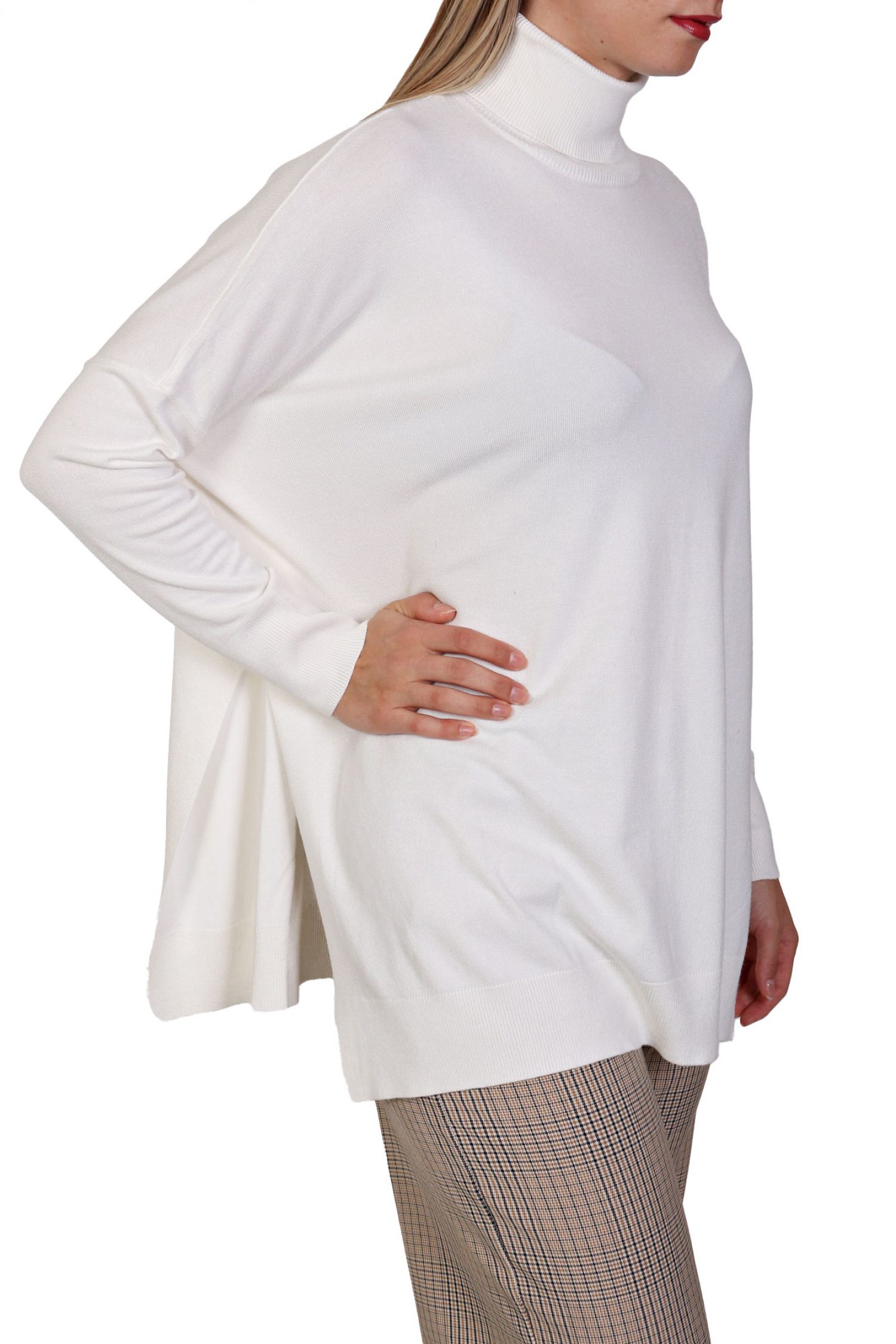 MARELLA EMME ΜΠΛΟΥΖΑ DIMMA ΖΙΒΑΓΚΟ ΛΕΥΚΟ φωτογραφία