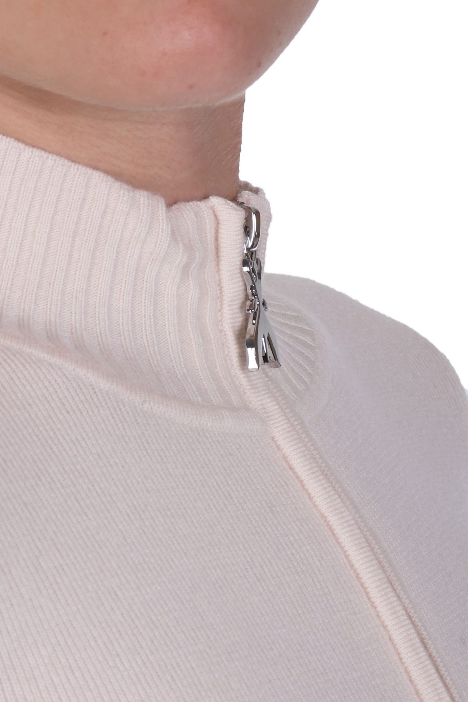 PATRIZIA PEPE ΦΟΡΕΜΑ ΕΛΑΣΤΙΚΟ ΡΙΜΠ ΖΙΒΑΓΚΟ ΦΕΡΜΟΥΑΡ ΚΡΕΜ