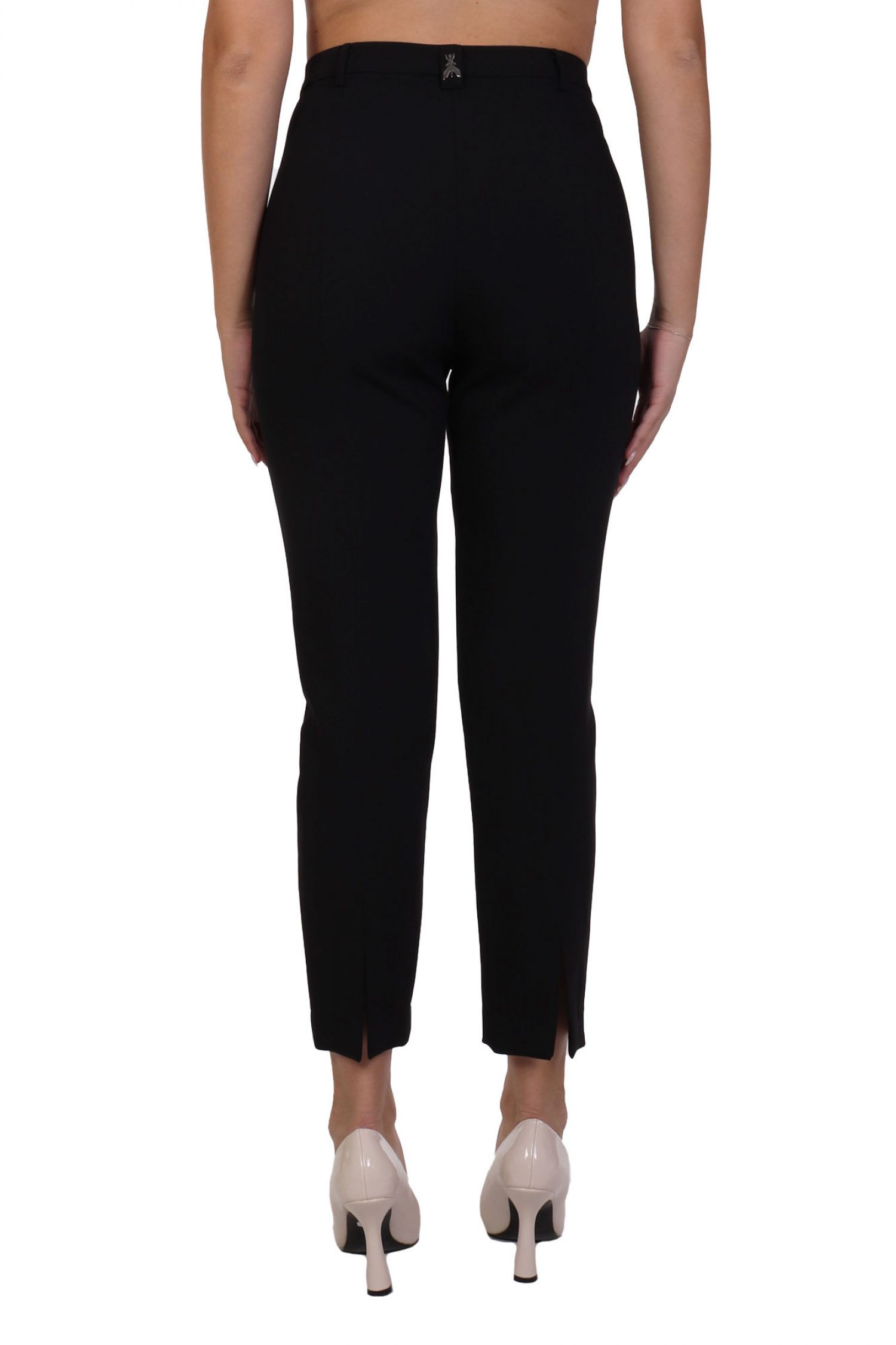 PATRIZIA PEPE ΠΑΝΤΕΛΟΝΙ CHINO ΤΣΕΠΕΣ ΜΑΥΡΟ