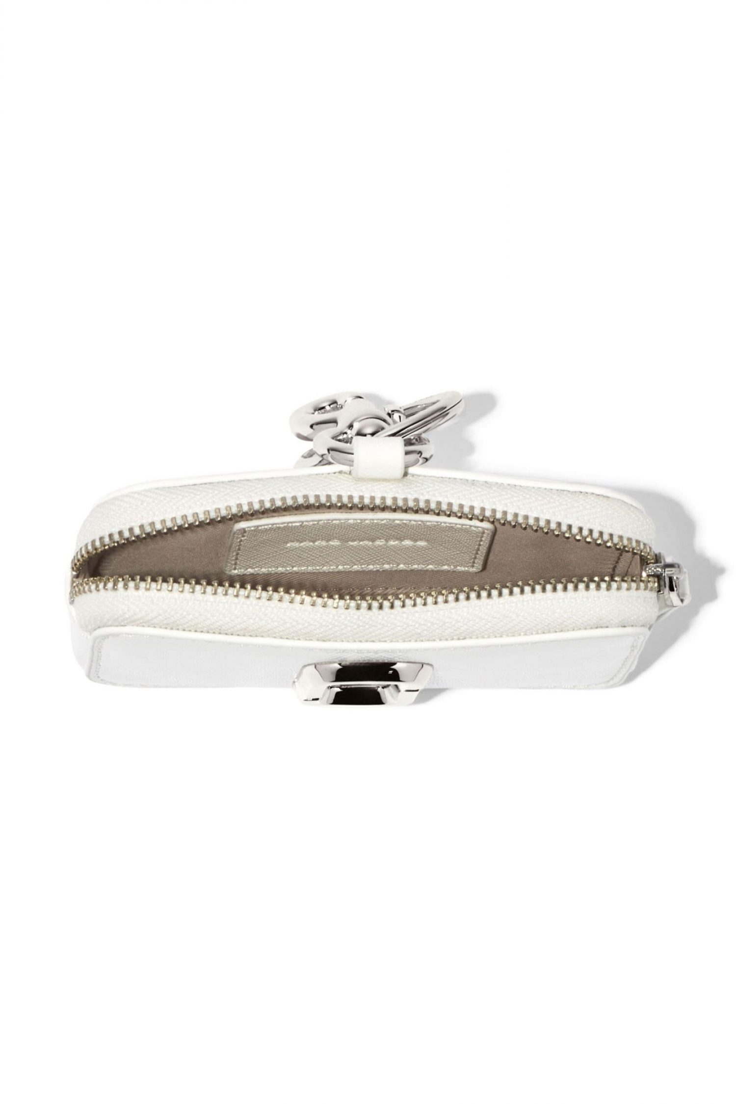 MARC JACOBS ΠΟΡΤΟΦΟΛΙ MINI THE NANO SNAPSHOT CHARM ΛΕΥΚΟ φωτογραφία