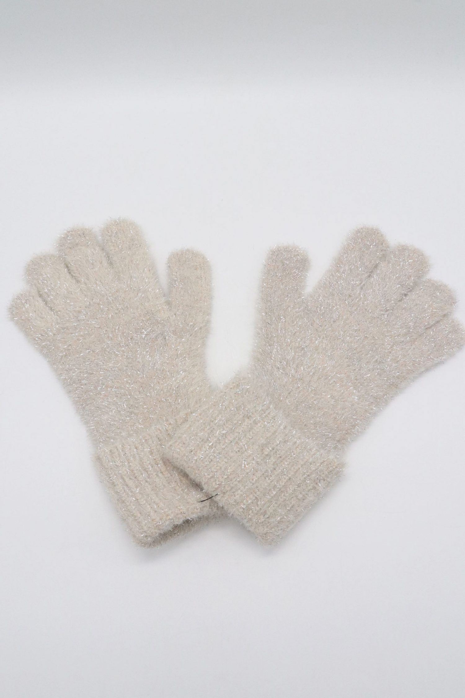 KURT GEIGER ΓΑΝΤΙΑ LUREX EAGLE GLOVES LOGO ΜΠΕΖ