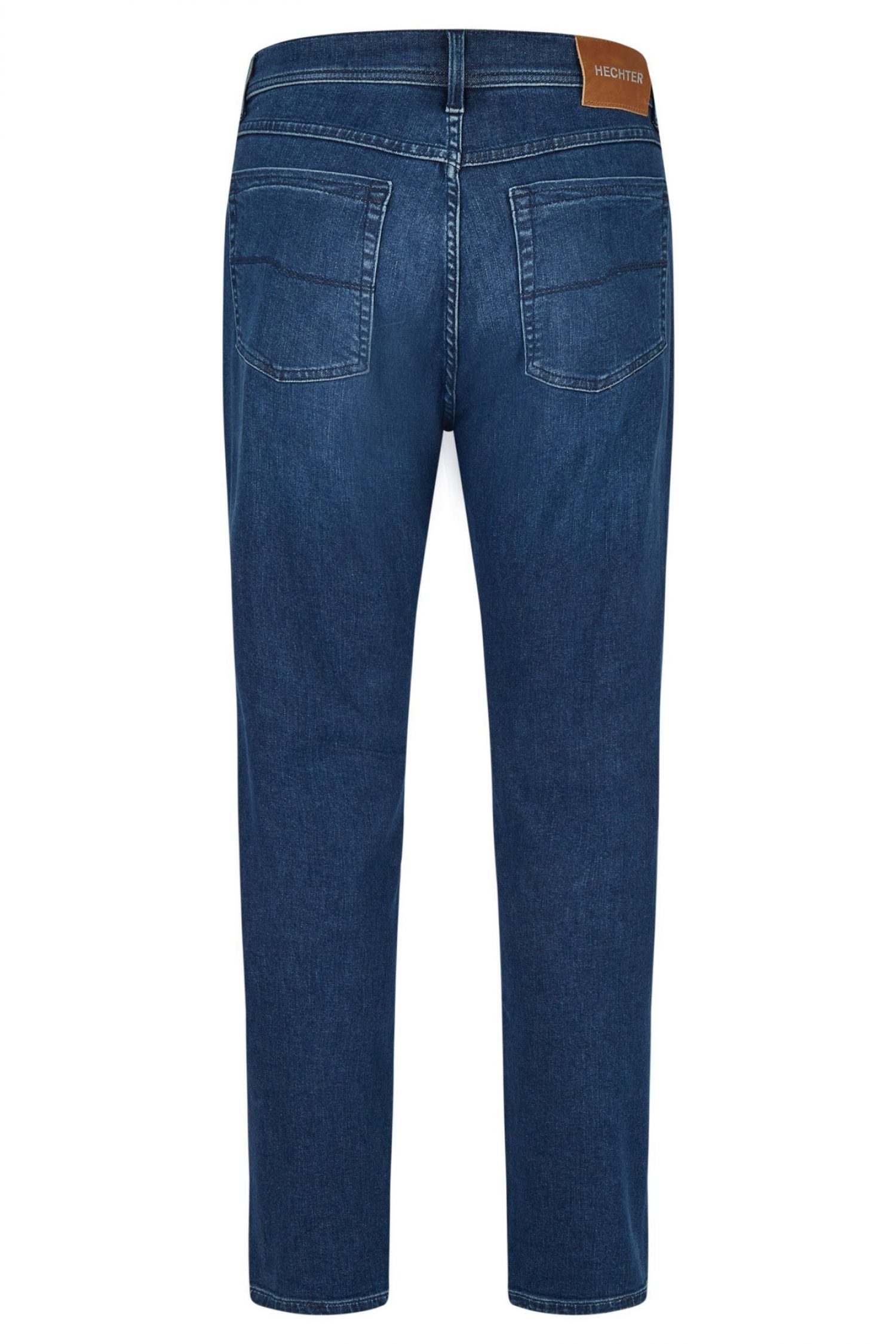 HECHTER ΠΑΝΤΕΛΟΝΙ JEANS H-XTENSION BELFORT REGULAR TAPERED 5-POCKET ΜΠΛΕ