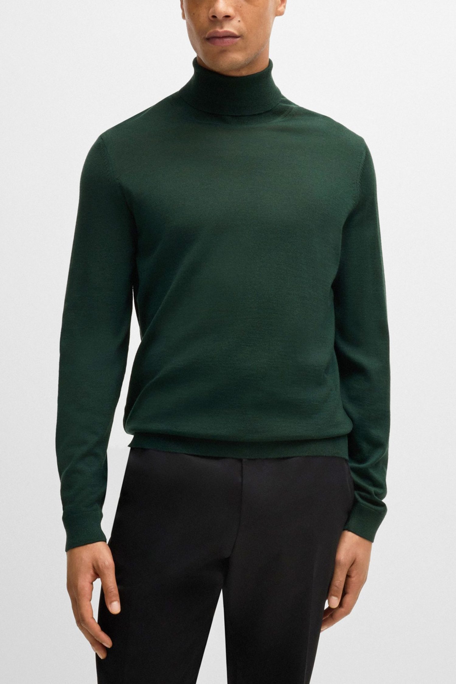 BOSS ΠΛΕΚΤΟ TURTLENECK MUSSO-P ΚΥΠΑΡΙΣΣΙ