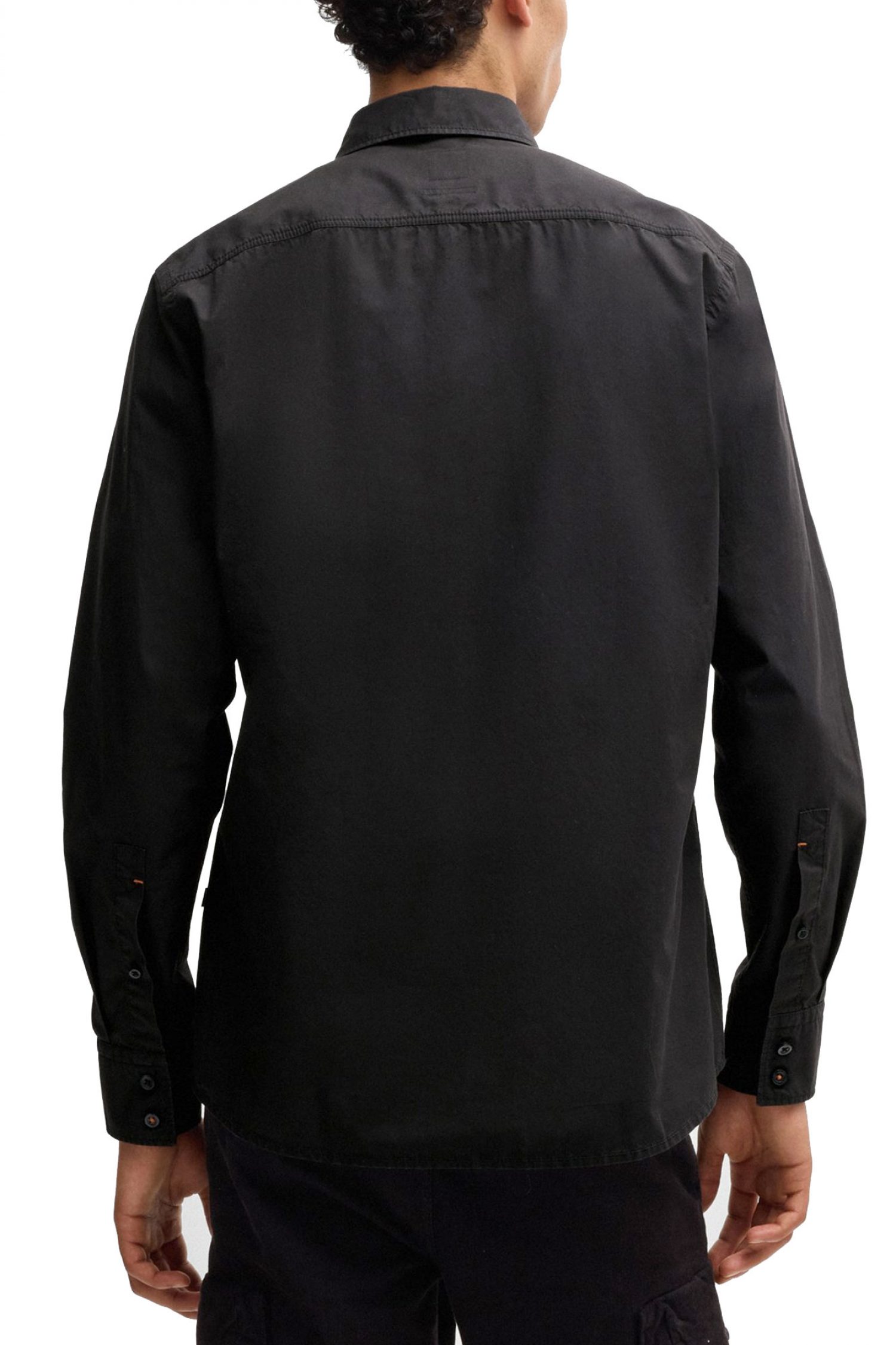 BOSS CASUAL ΠΟΥΚΑΜΙΣΟ REGULAR FIT RELEGANT 6 M ΜΑΥΡΟ φωτογραφία