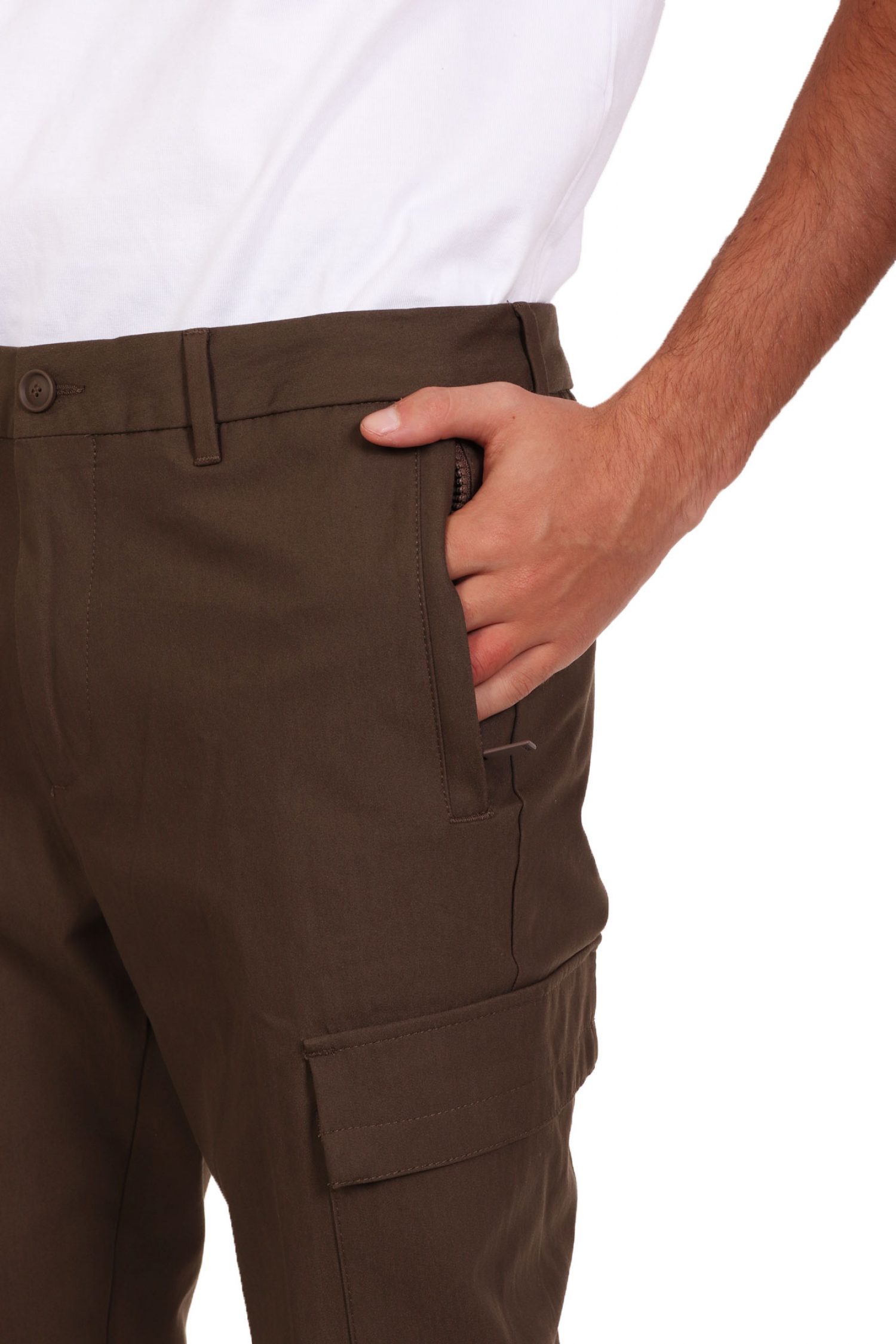 BOSS ΠΑΝΤΕΛΟΝΙ CARGO SLIM FIT PCALTON-CARGO ΛΑΔΙ