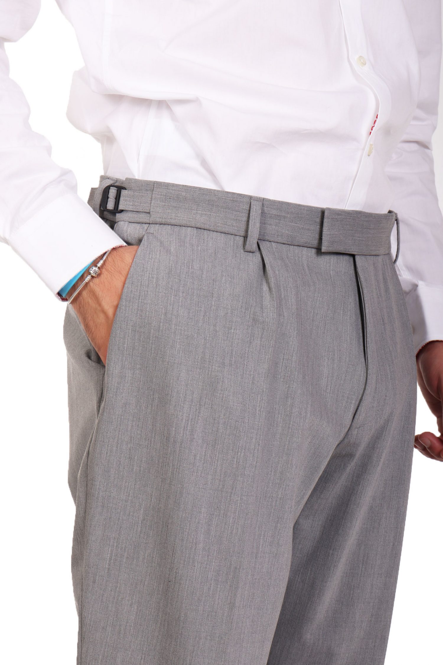BOSS ΠΑΝΤΕΛΟΝΙ CHINO RELAXED FIT P-PAGE-PL-DTL-243 ΓΚΡΙ