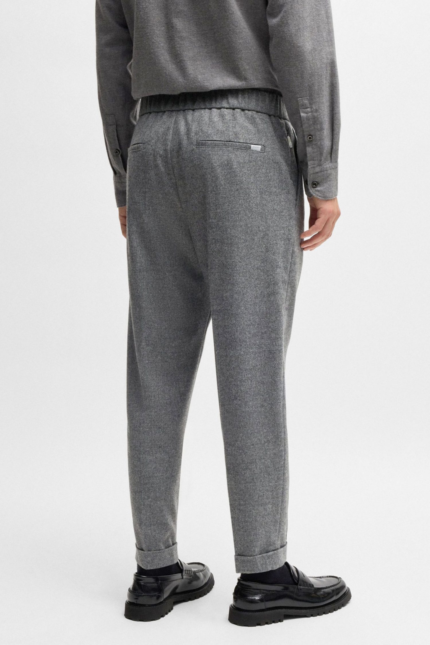 BOSS ΠΑΝΤΕΛΟΝΙ ΚΟΣΤΟΥΜΙΟΥ CHINO SLIM FIT P-PRIAM-PL-CW-WG-243 ΓΚΡΙ φωτογραφία