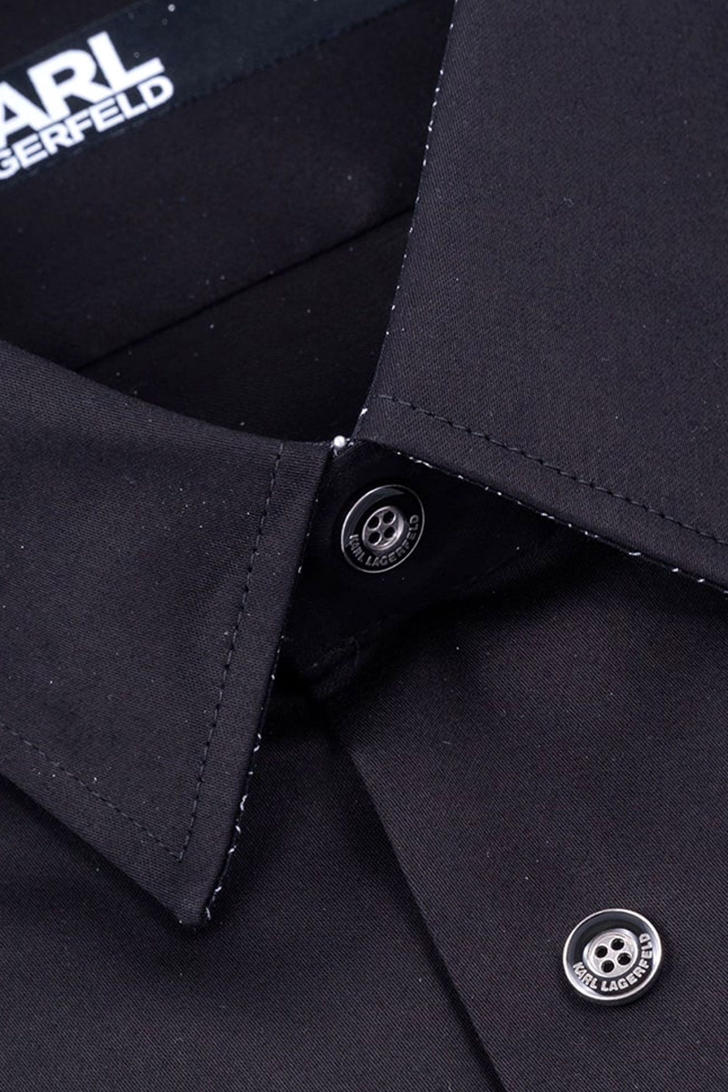 Men's Shirts Karl Lagerfeld Black