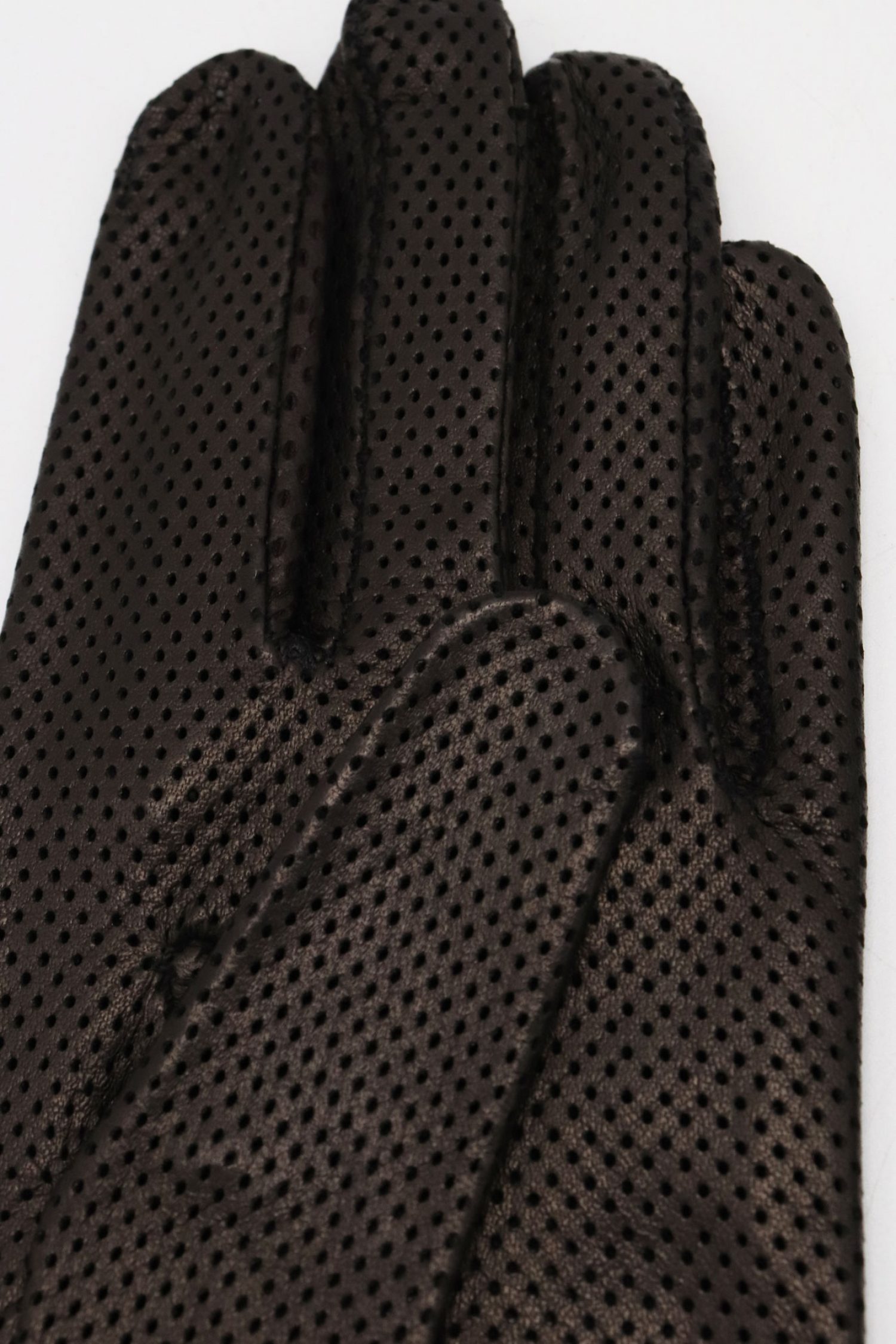 EMPORIO ARMANI ΓΑΝΤΙΑ ΔΕΡΜΑΤΙΝΑ ΜΑΥΡΟ