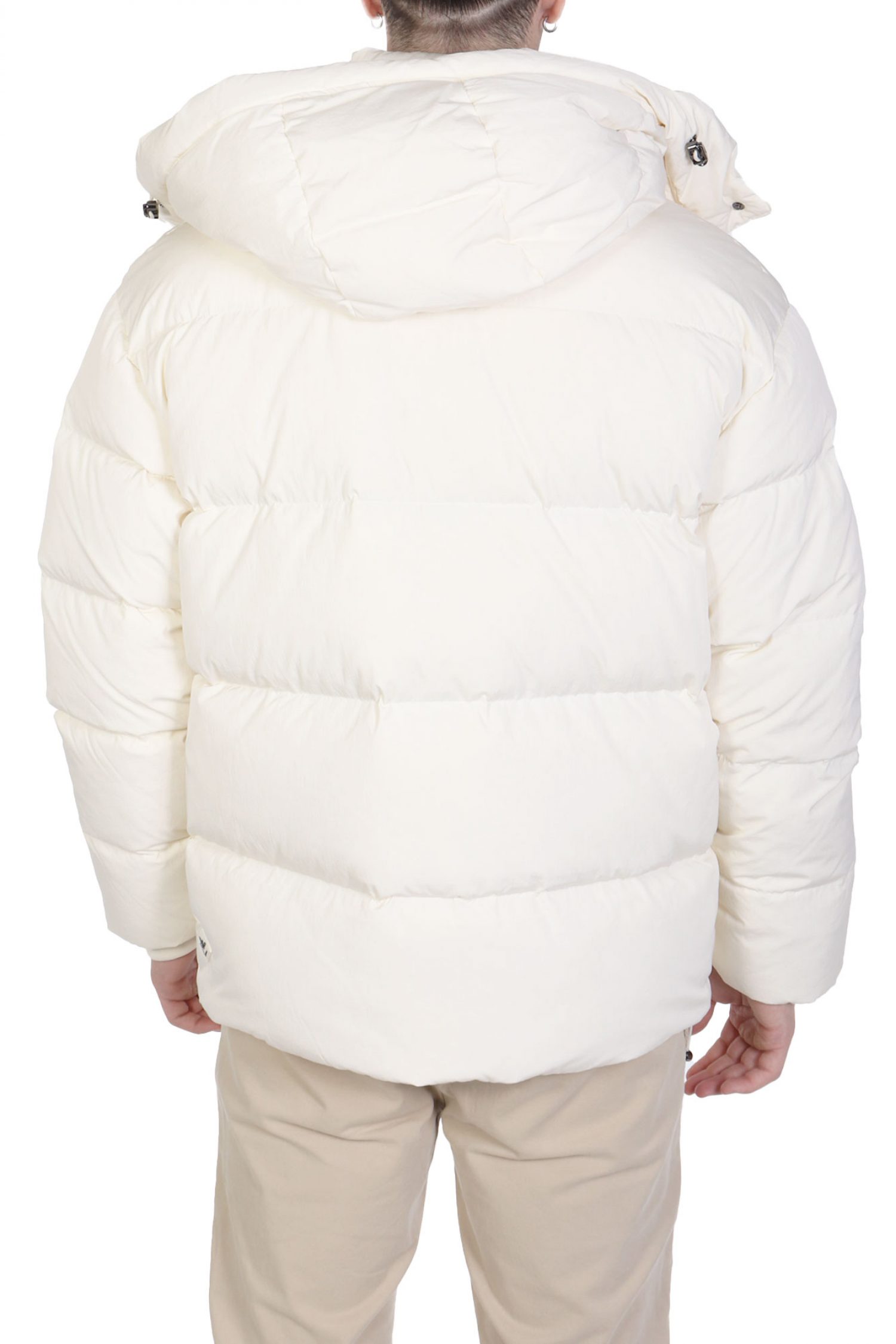 EMPORIO ARMANI ΜΠΟΥΦΑΝ ΠΟΥΠΟΥΛΟ ΑΠΟΣΠΩΜΕΝΗ ΚΟΥΚΟΥΛΑ ΥΠΟΛΕΥΚΟ φωτογραφία