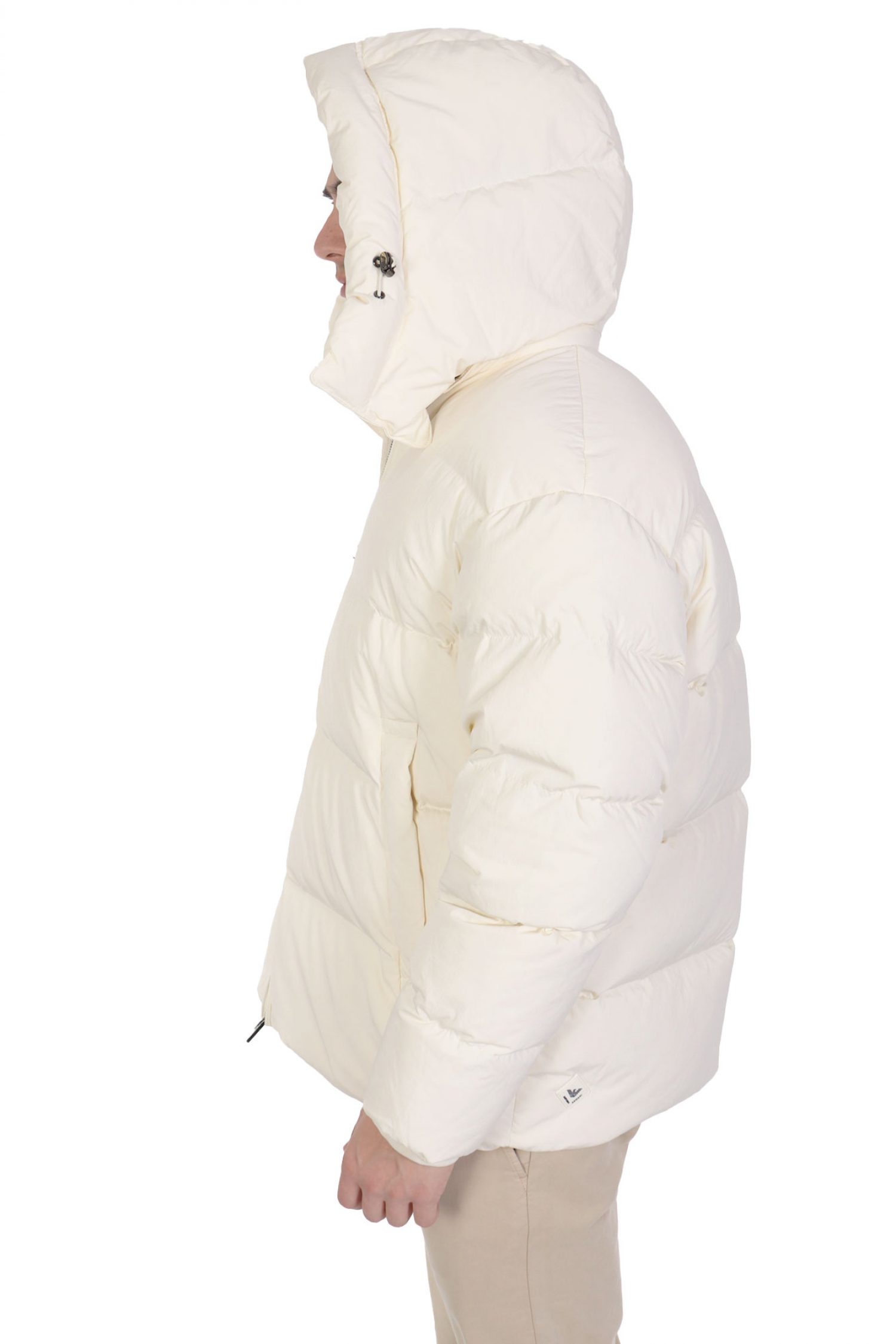 EMPORIO ARMANI ΜΠΟΥΦΑΝ ΠΟΥΠΟΥΛΟ ΑΠΟΣΠΩΜΕΝΗ ΚΟΥΚΟΥΛΑ ΥΠΟΛΕΥΚΟ φωτογραφία