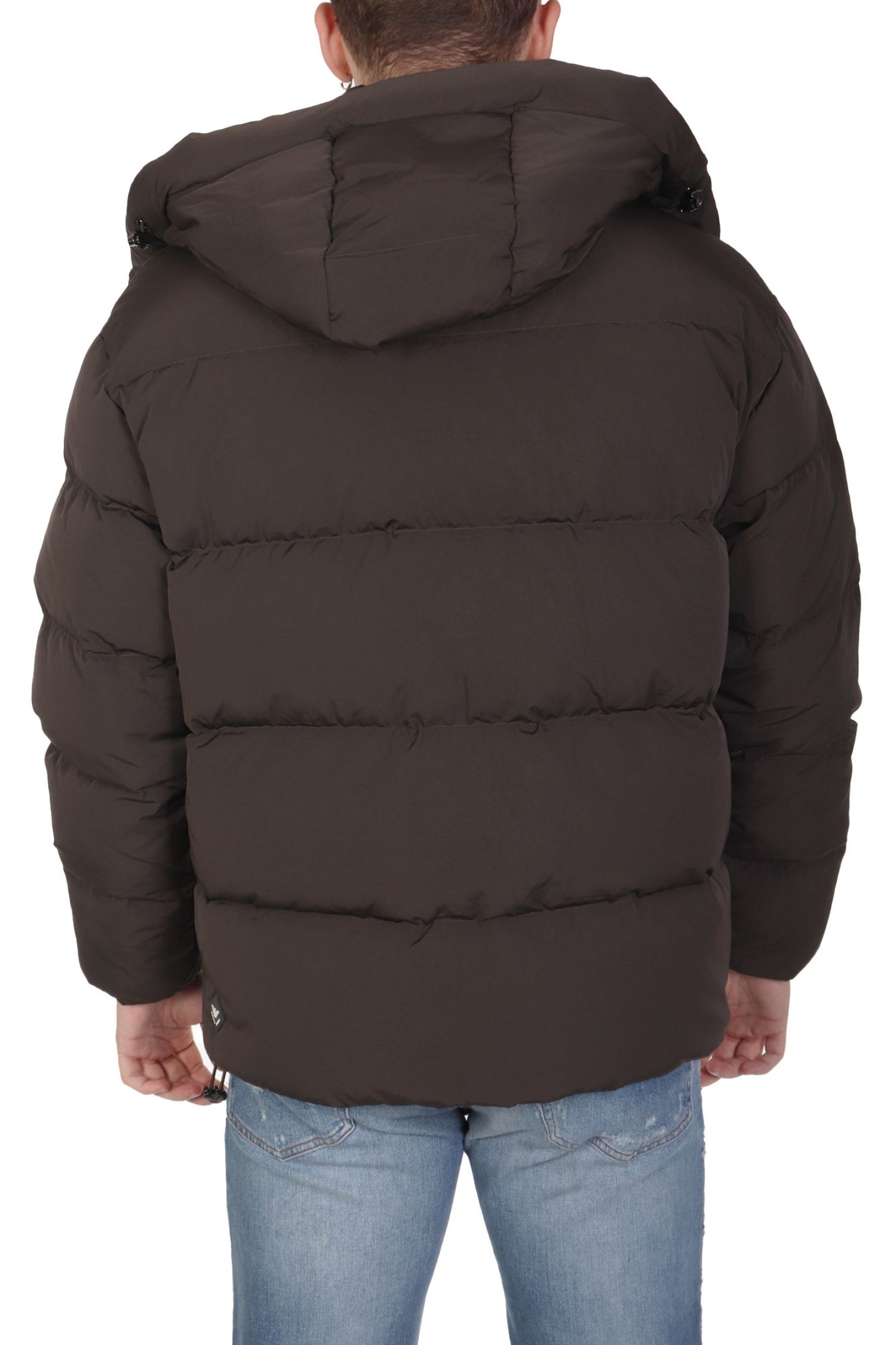 EMPORIO ARMANI ΜΠΟΥΦΑΝ ΠΟΥΠΟΥΛΟ ΑΠΟΣΠΩΜΕΝΗ ΚΟΥΚΟΥΛΑ ΧΑΚΙ φωτογραφία