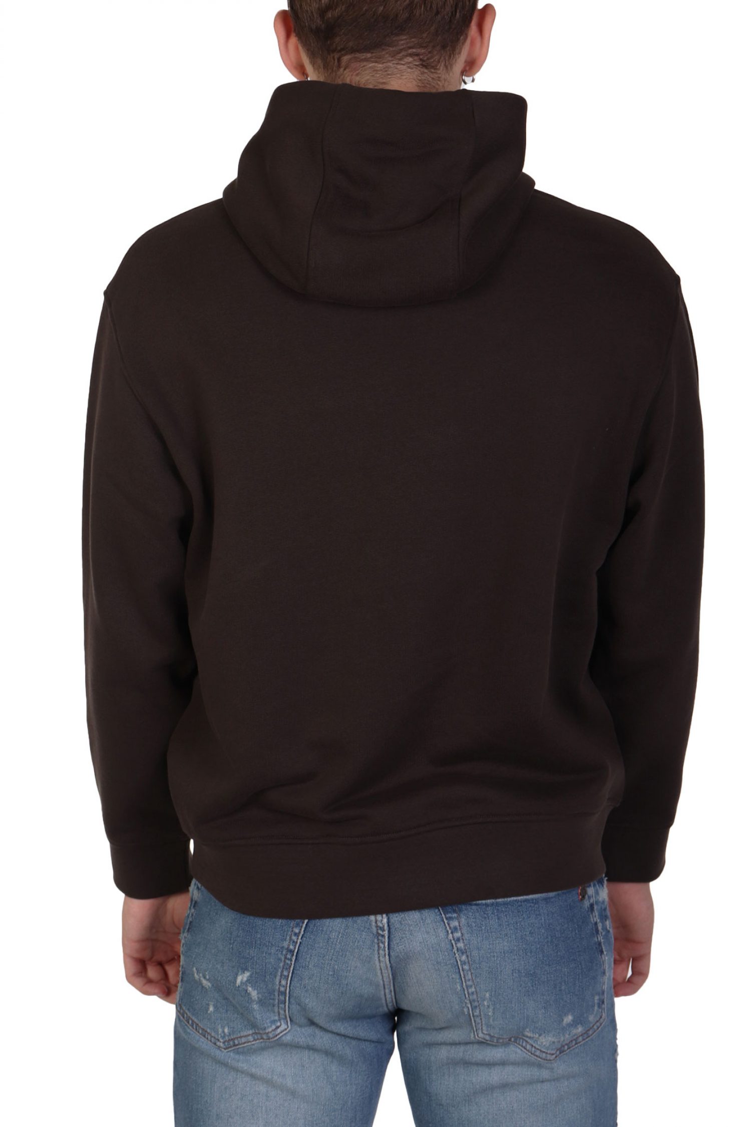 EMPORIO ARMANI ΦΟΥΤΕΡ HOODIE BIG EAGLE LOGO ΧΑΚΙ