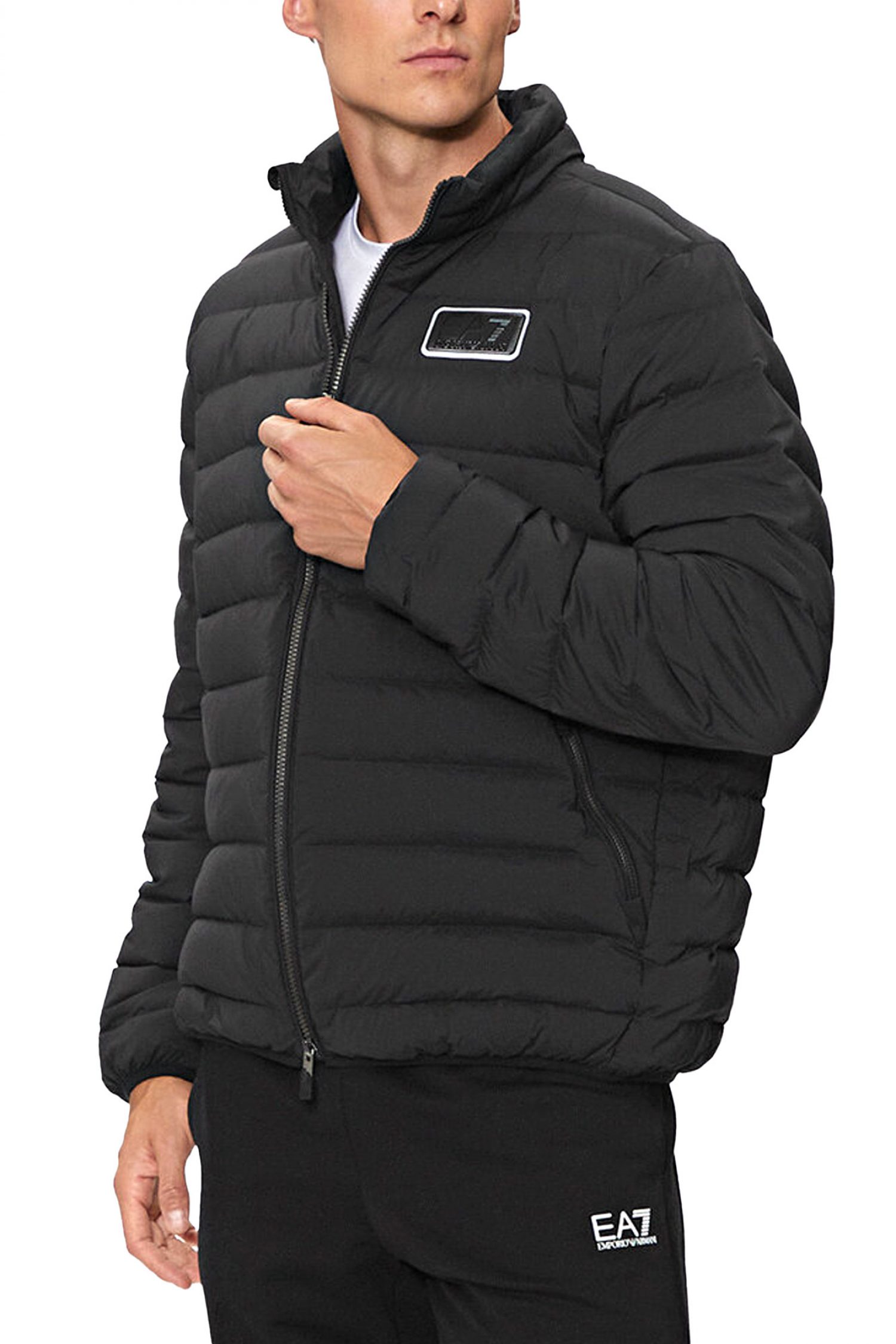 ARMANI 7 ΜΠΟΥΦΑΝ ΦΟΥΣΚΩΤΟ LOGO ΜΑΥΡΟ