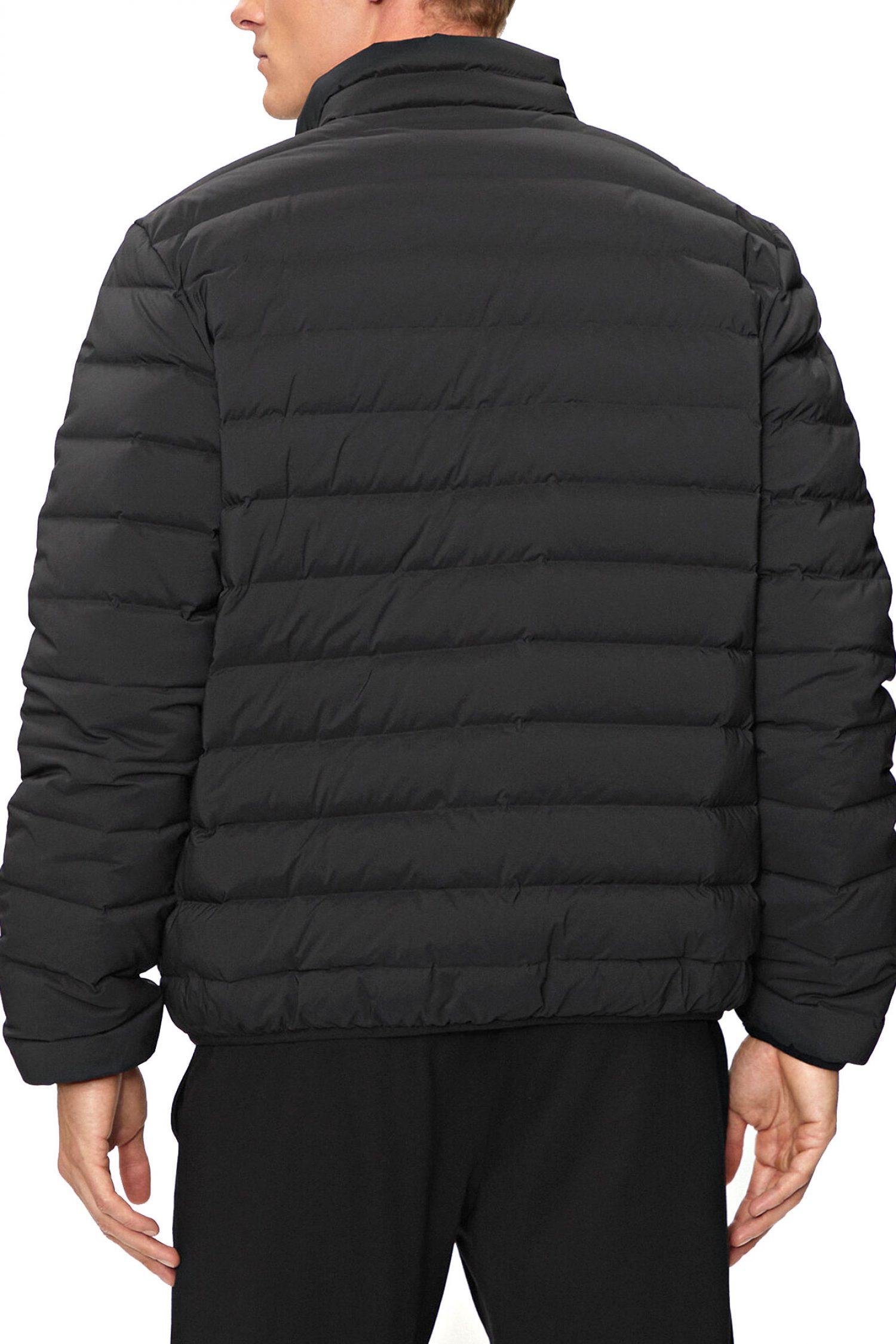 ARMANI 7 ΜΠΟΥΦΑΝ ΦΟΥΣΚΩΤΟ LOGO ΜΑΥΡΟ