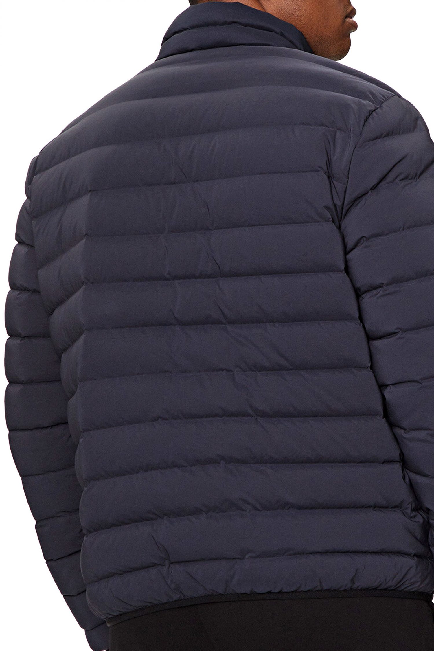 ARMANI 7 ΜΠΟΥΦΑΝ ΦΟΥΣΚΩΤΟ LOGO ΜΠΛΕ