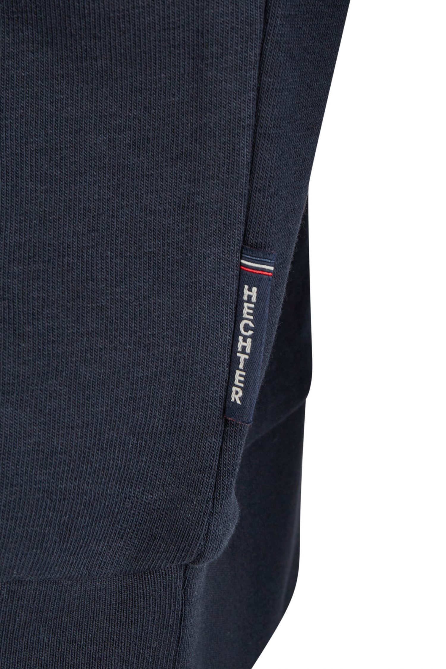 HECHTER ΦΟΥΤΕΡ CREWNECK LOGO ΜΠΛΕ ΣΚΟΥΡΟ