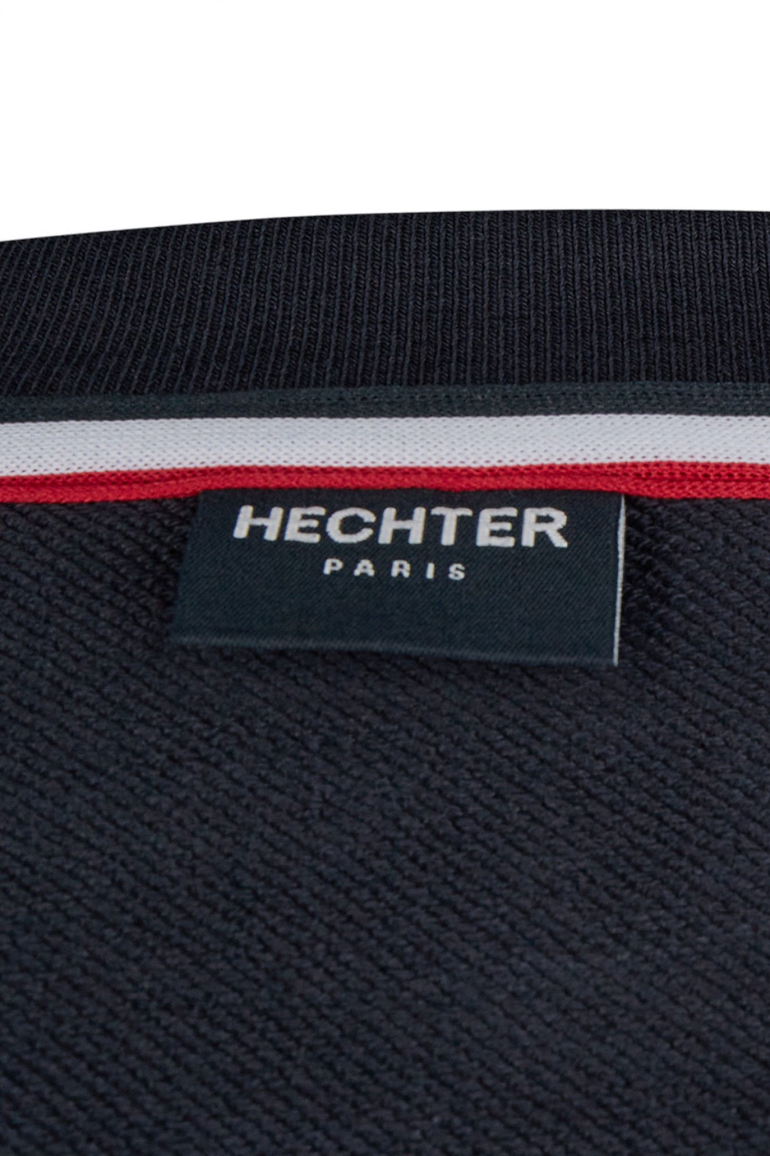 HECHTER ΦΟΥΤΕΡ CREWNECK LOGO ΜΠΛΕ ΣΚΟΥΡΟ