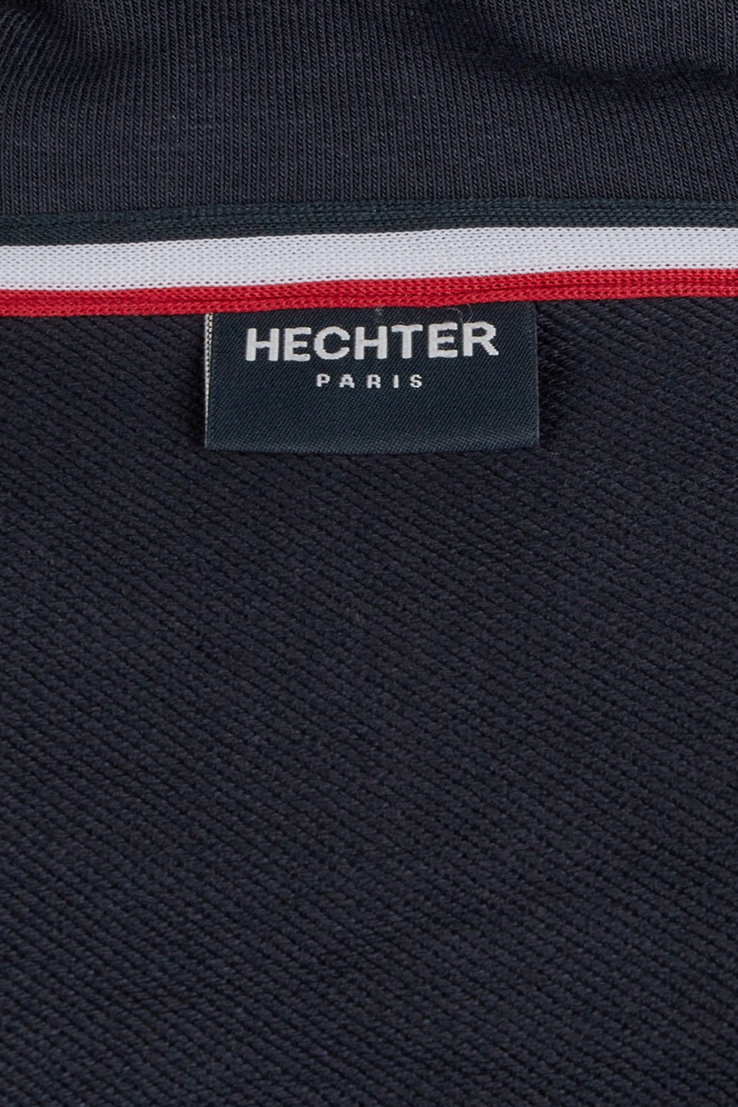 HECHTER ΦΟΥΤΕΡ HOODIE LOGO ΜΠΛΕ ΣΚΟΥΡΟ
