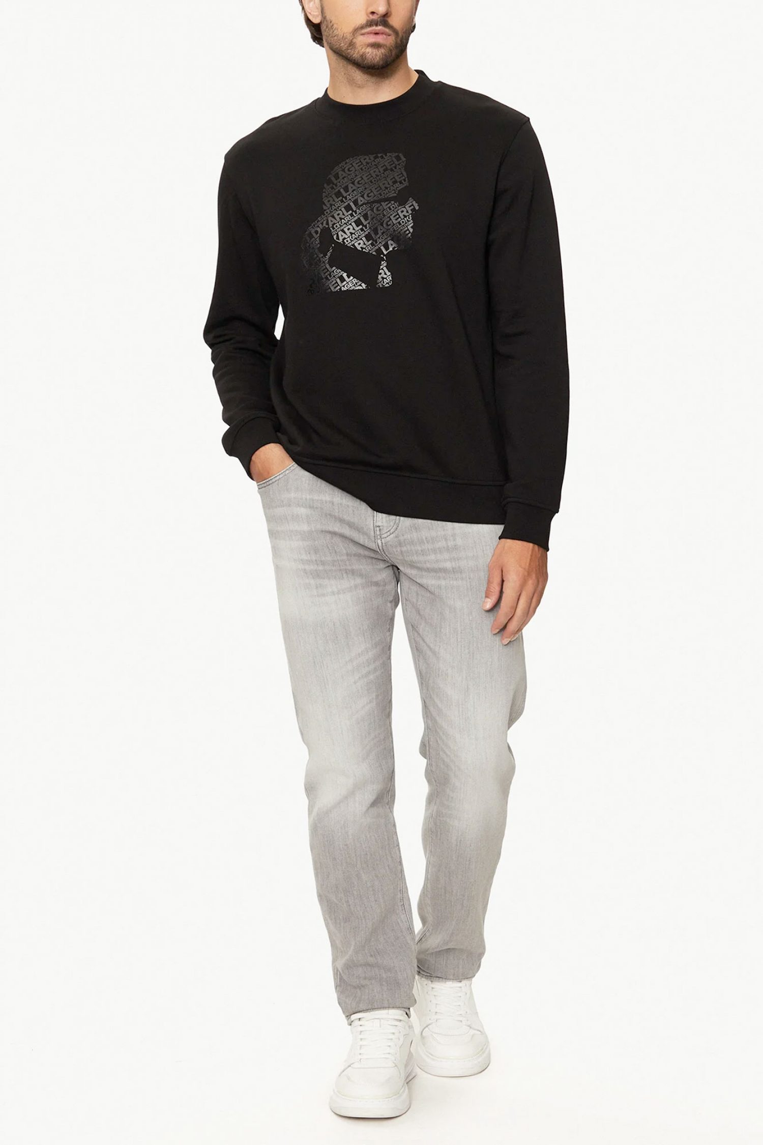 Men's Sweatshirts Karl Lagerfeld Black