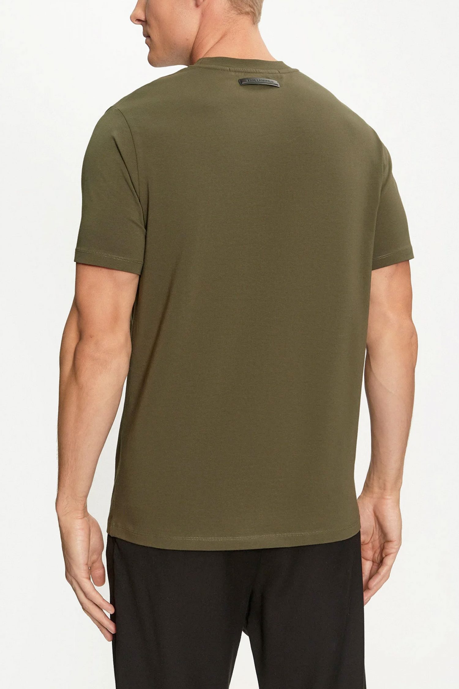 KARL LAGERFELD T-SHIRT LOGO ΧΑΚΙ φωτογραφία