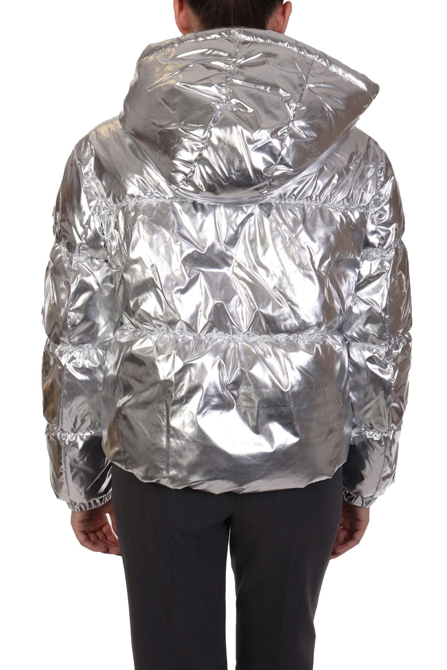 MICHAEL KORS ΜΠΟΥΦΑΝ PUFFER LOGO ΑΣΗΜΙ