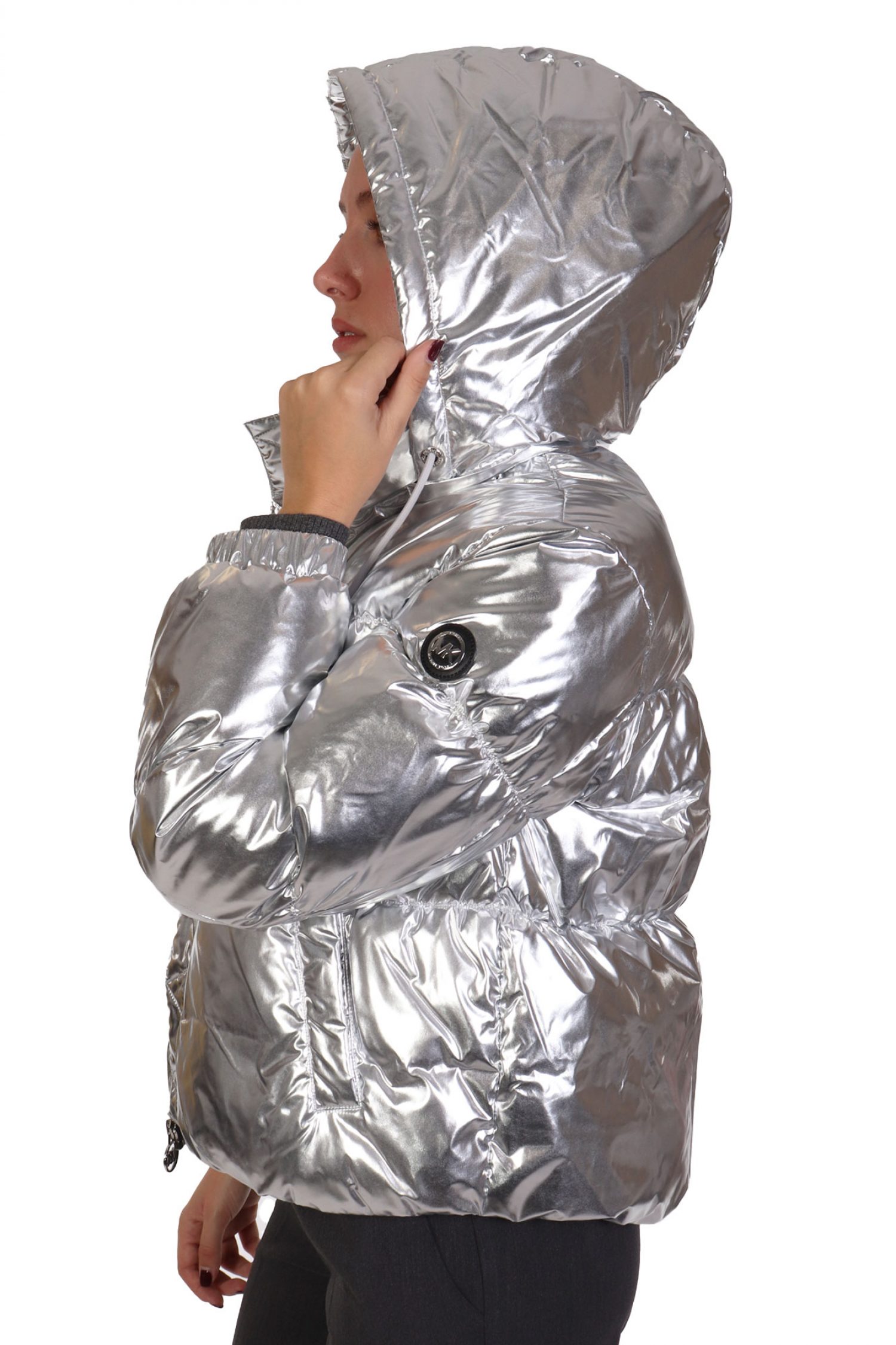 MICHAEL KORS ΜΠΟΥΦΑΝ PUFFER LOGO ΑΣΗΜΙ