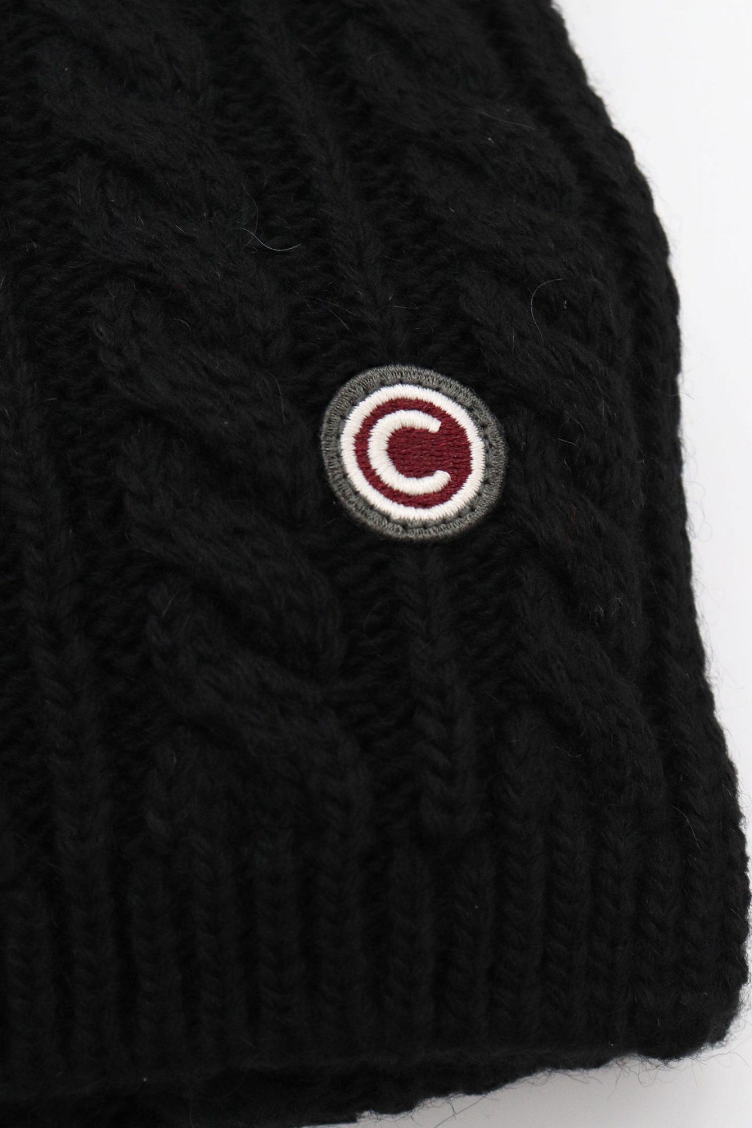 COLMAR ΠΛΕΚΤΟ ΚΑΣΚΩΛ ΠΛΕΚΤΟ DEVISE LOGO ΜΑΥΡΟ φωτογραφία