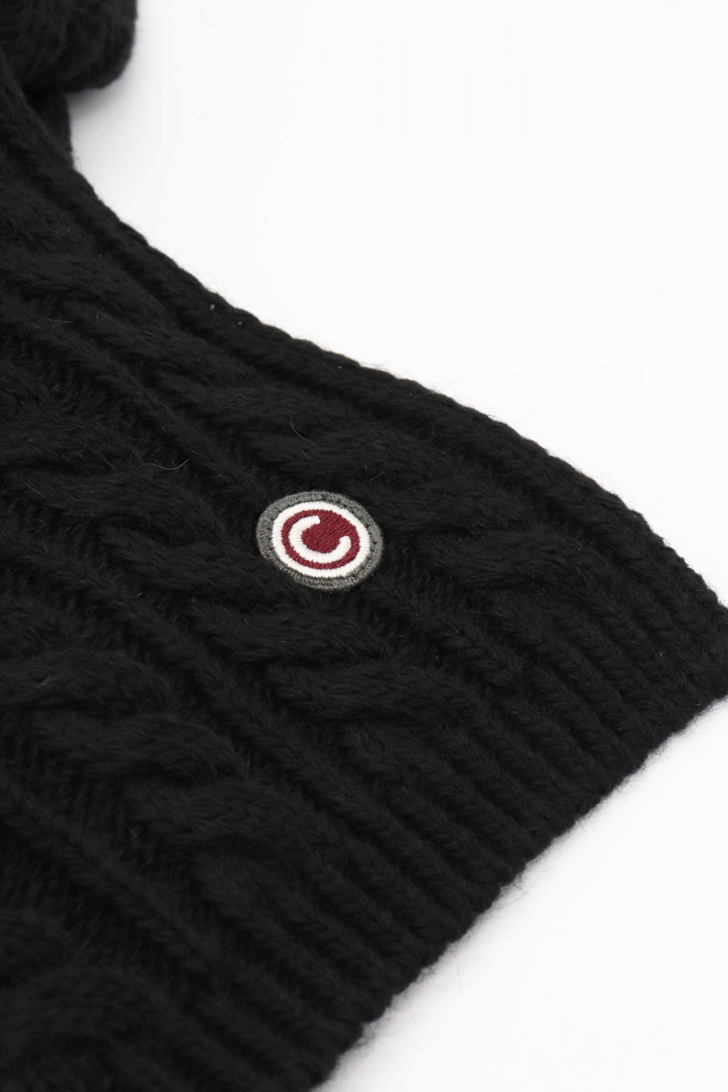 COLMAR ΠΛΕΚΤΟ ΚΑΣΚΩΛ ΠΛΕΚΤΟ DEVISE LOGO ΜΑΥΡΟ φωτογραφία